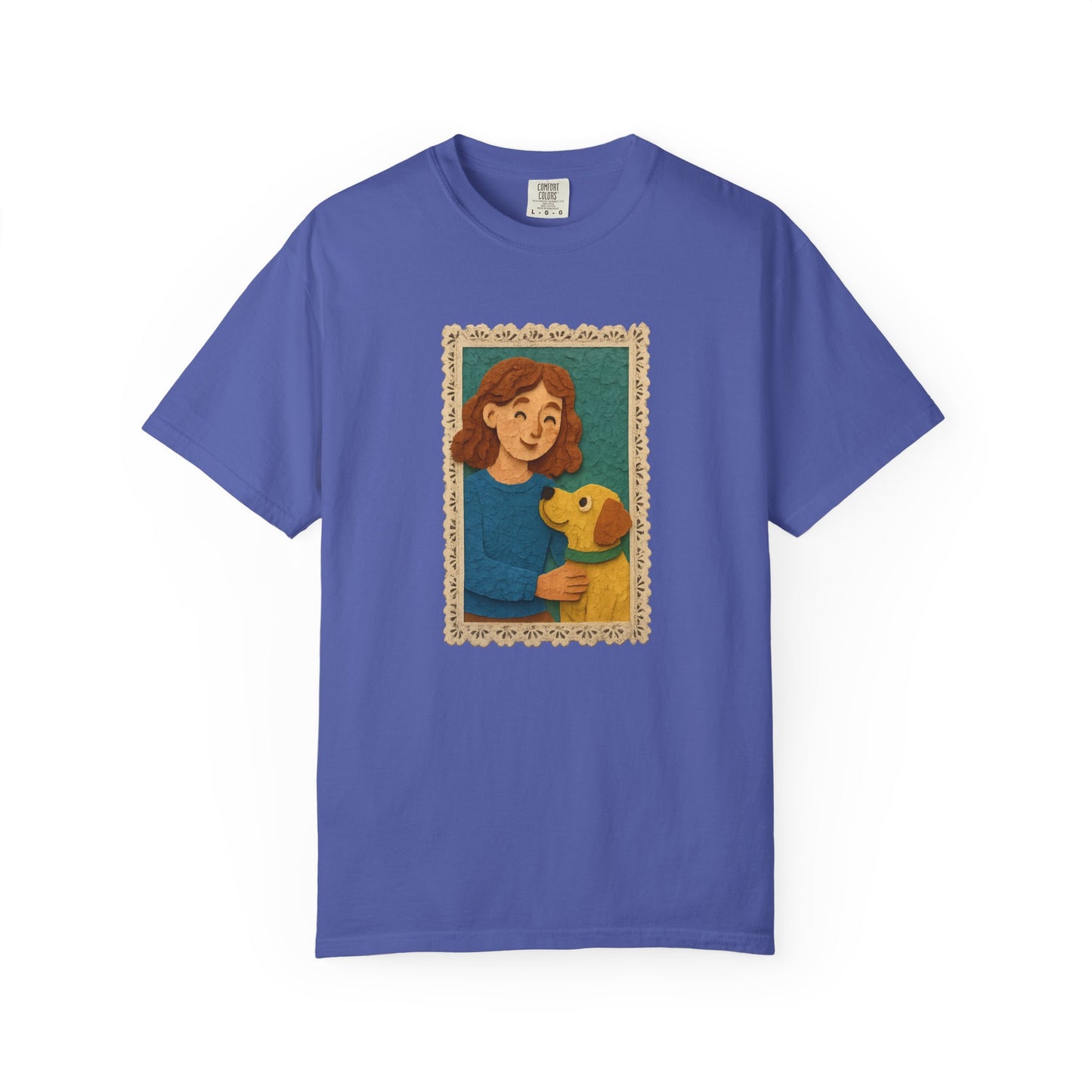 Dog Mom T-shirt - Unisex Garment-Dyed Tee for Pet Lovers