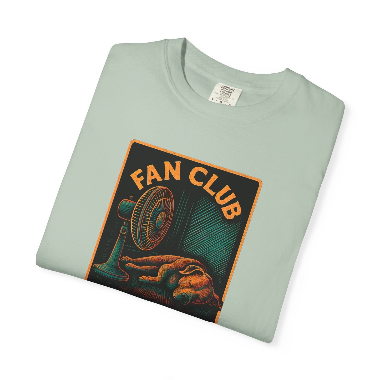 Fan Club President Unisex T-shirt, Garment-Dyed Tee, Unique Gift, Club Member Apparel, Casual Wear, Fan Merchandise