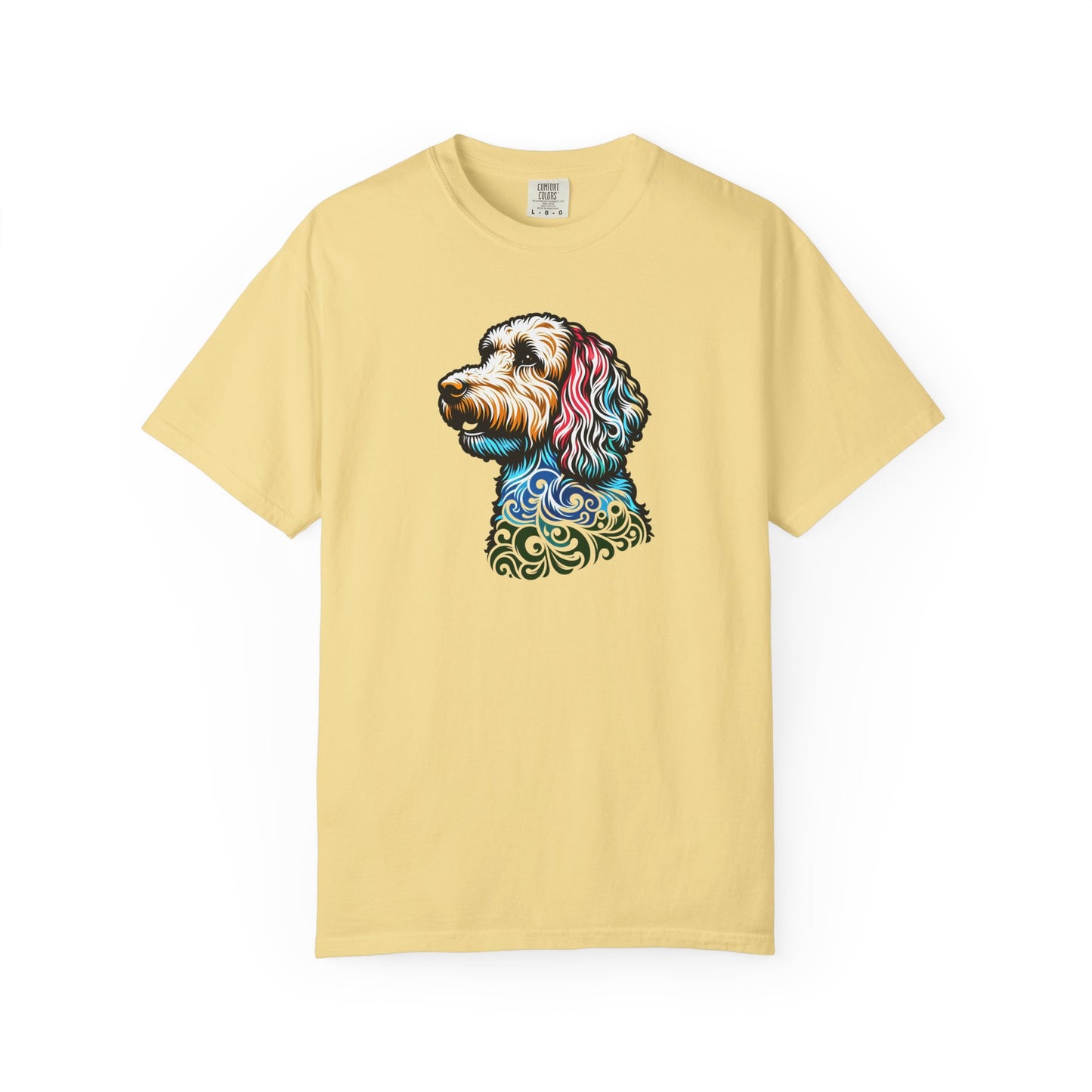 Labradoodle Love Tee – Color Splash Edition