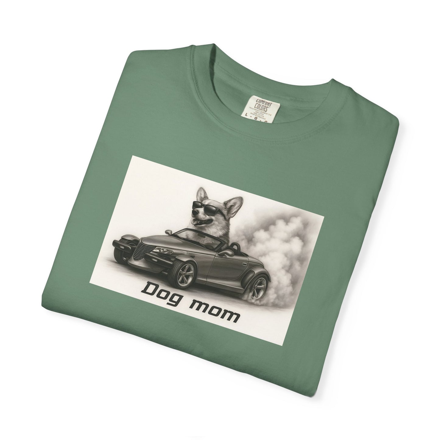 Dog Mom - Corgi - “Cool Dogs in Cool Cars” T-Shirt Collection! 🐶🚗