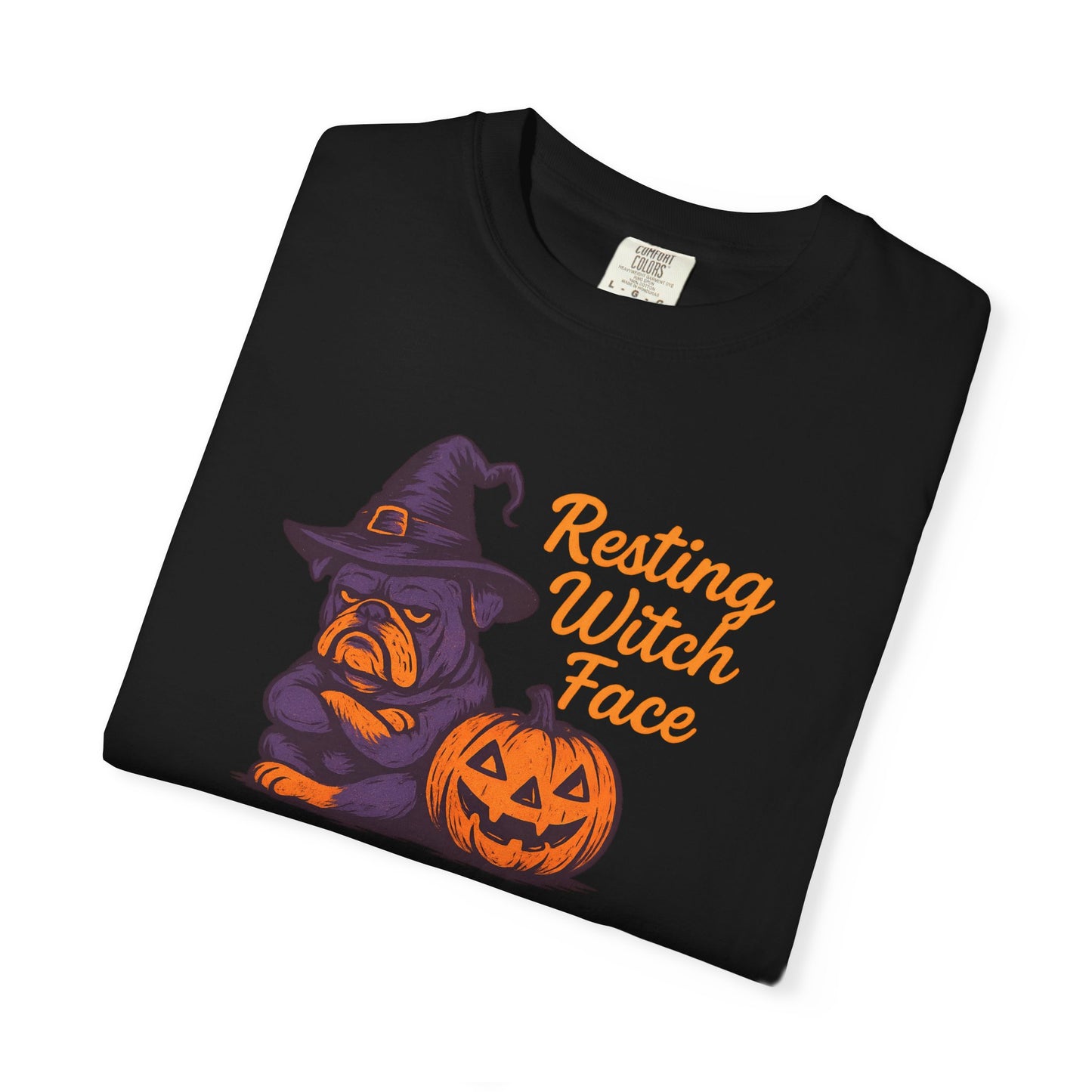 Halloween Witch T-Shirt, Funny Resting Witch Face Tee, Unisex Halloween Apparel, Spooky Season Shirt, Fall Festive Wear