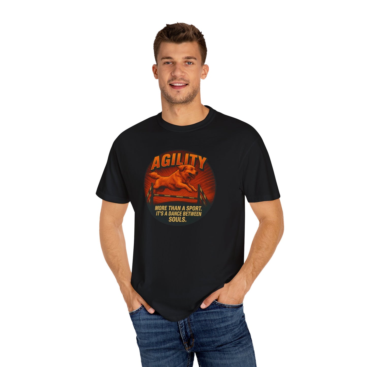 Agility Dog Sport Unisex Garment-Dyed T-Shirt