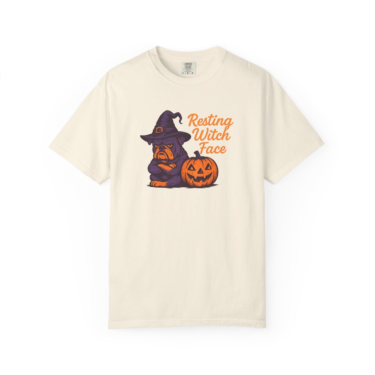 Halloween Witch T-Shirt, Funny Resting Witch Face Tee, Unisex Halloween Apparel, Spooky Season Shirt, Fall Festive Wear