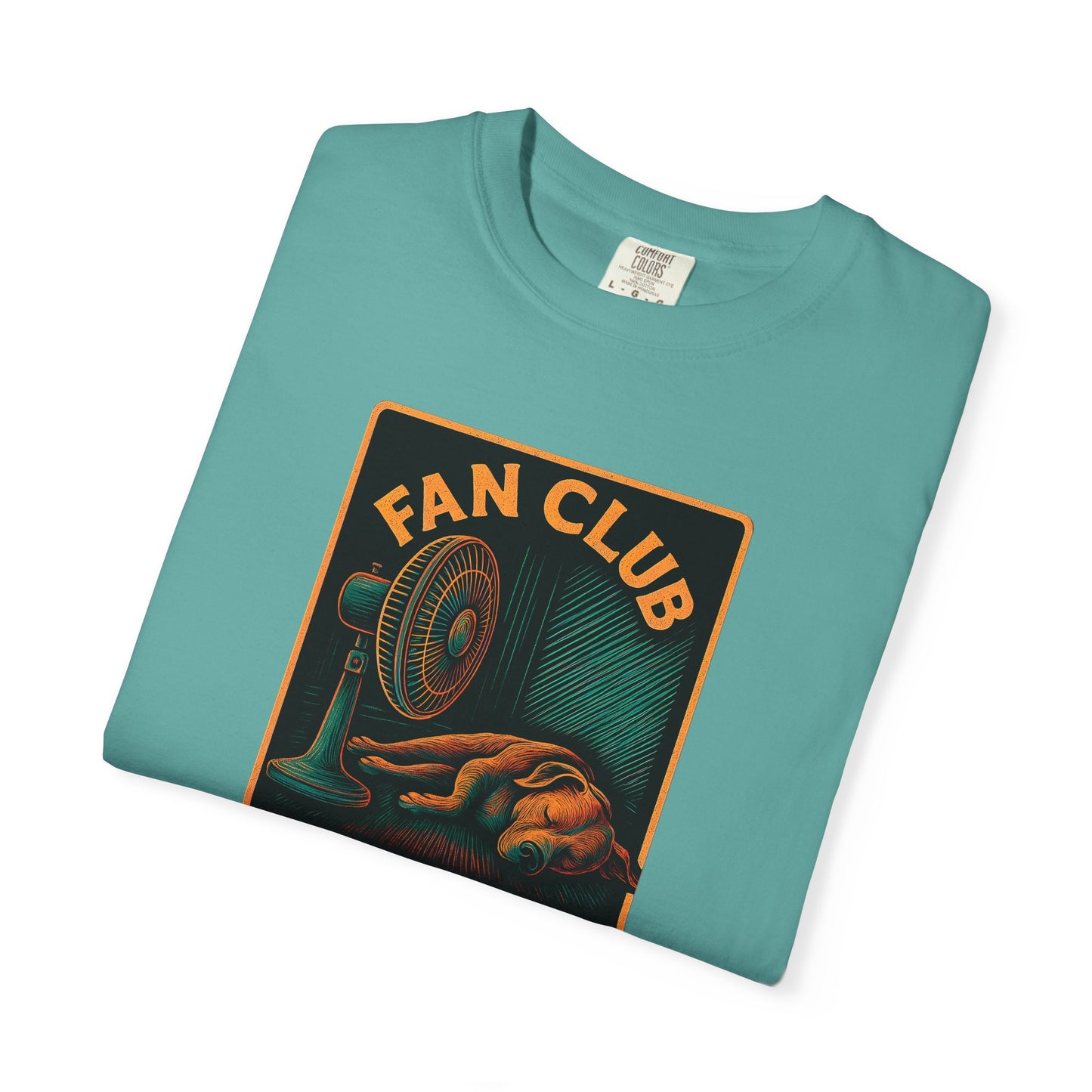 Fan Club President Unisex T-shirt, Garment-Dyed Tee, Unique Gift, Club Member Apparel, Casual Wear, Fan Merchandise