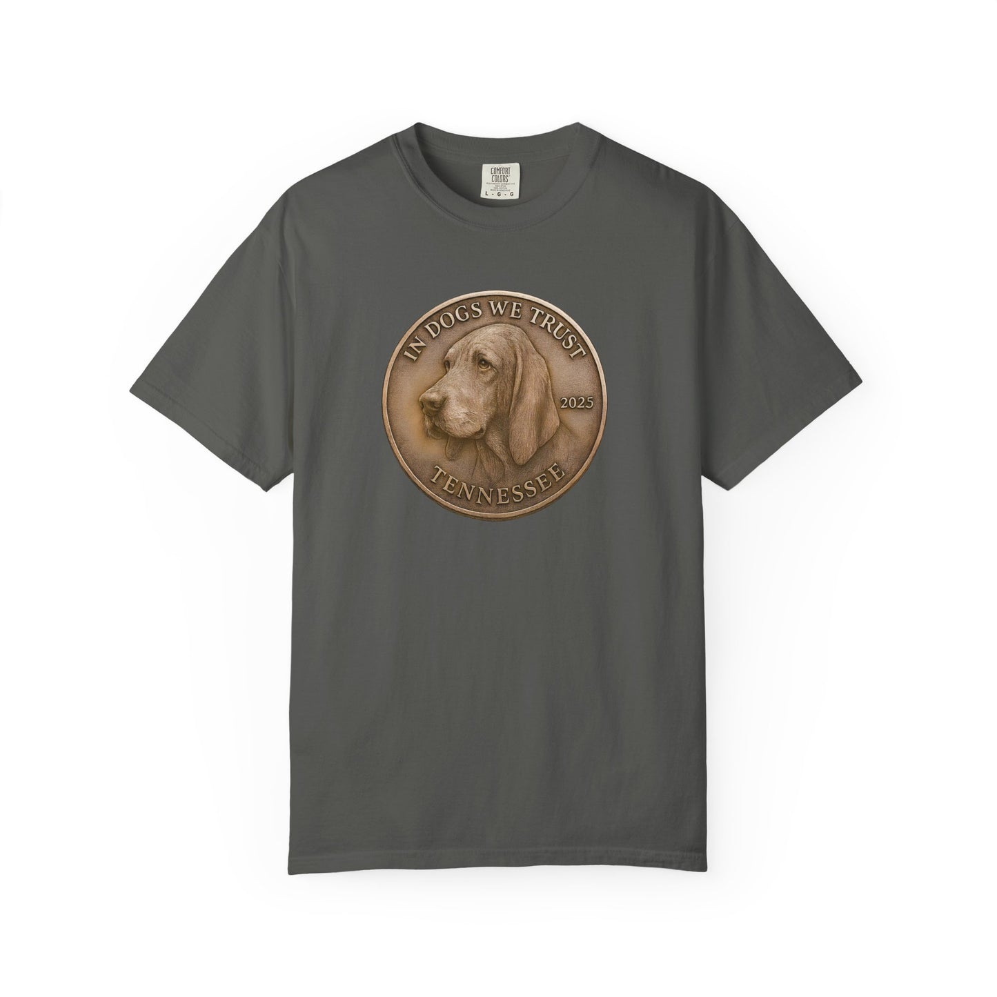 Tennessee State Coin T-Shirt Collection - Proud Dog Breed Illustrations