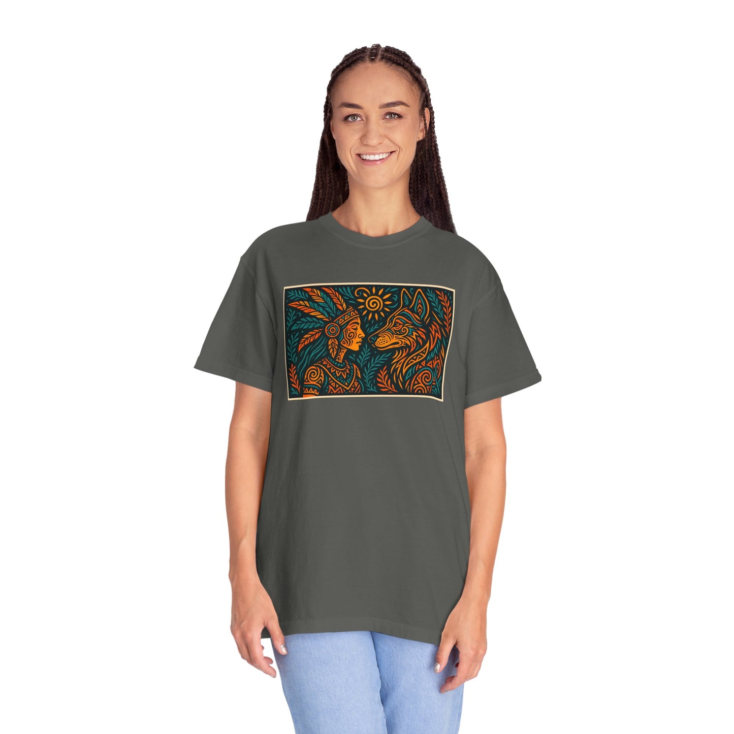 Nature-Inspired Unisex T-Shirt, Boho Casual Tee, Gift for Nature Lovers, Eco-Friendly Apparel, Stylish Everyday Top