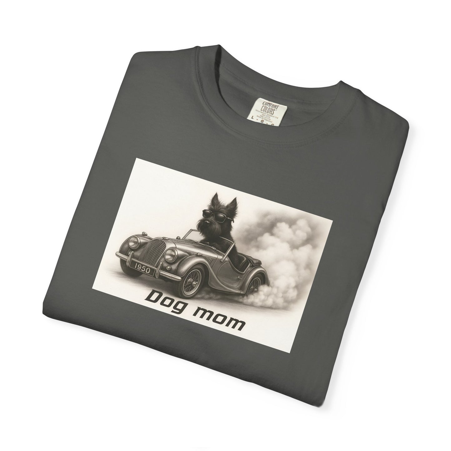 Dog Mom - Scottish Terrier - “Cool Dogs in Cool Cars” T-Shirt Collection! 🐶🚗