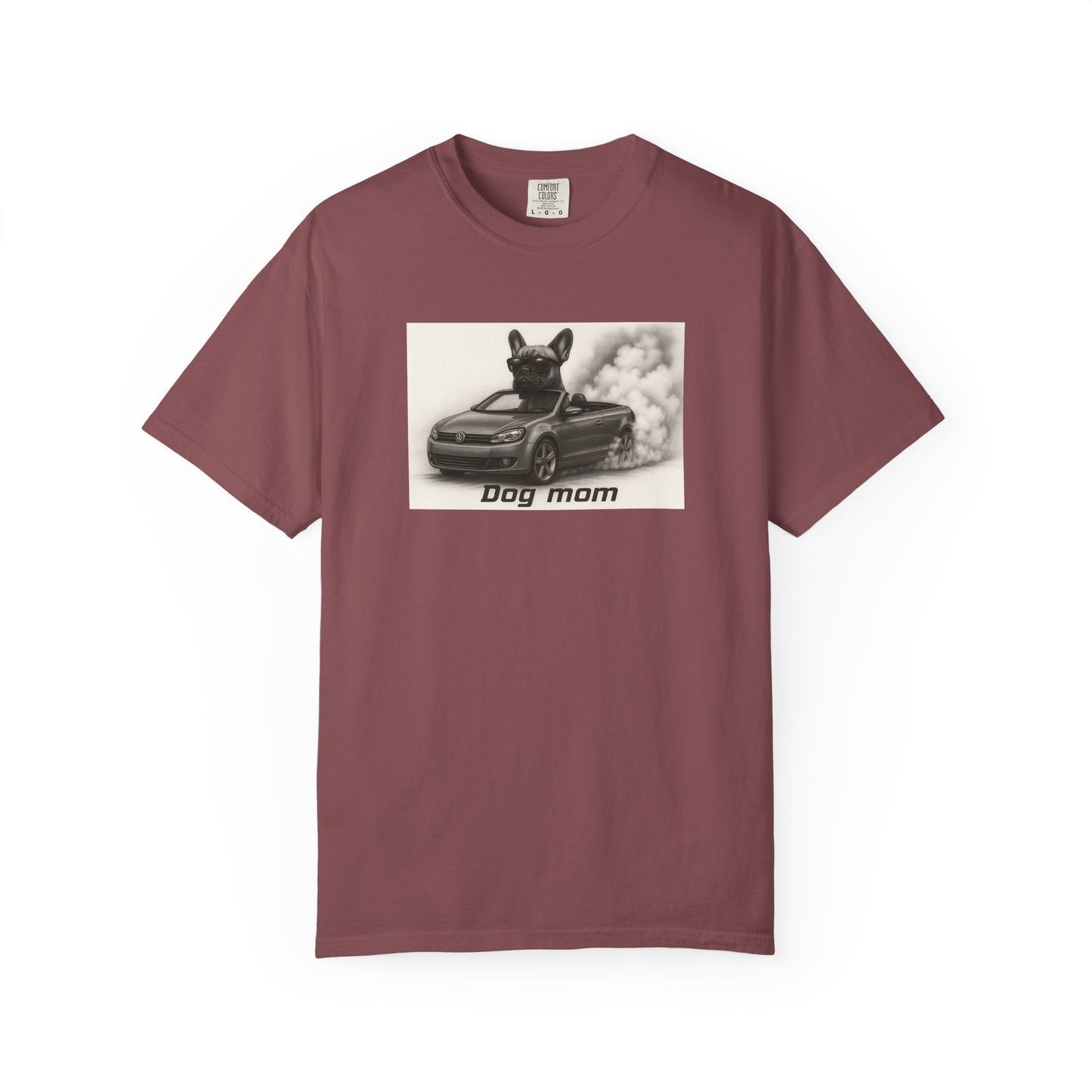 Dog Mom - French Bulldog - “Cool Dogs in Cool Cars” T-Shirt Collection! 🐶🚗