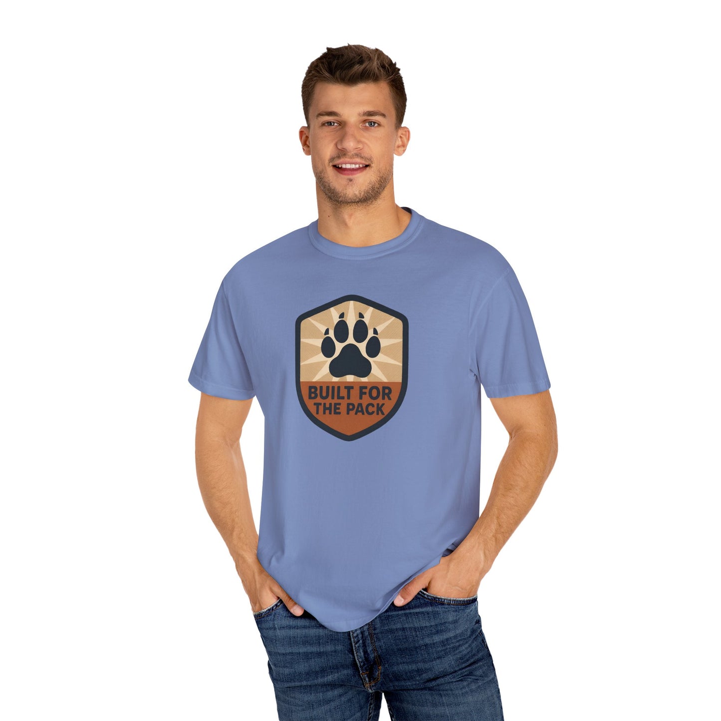 Built for the Pack Unisex T-Shirt, Dog Lover Shirt, Pet Parent Gift, Casual Wear for Animal Lovers, Outdoor Adventure Tee