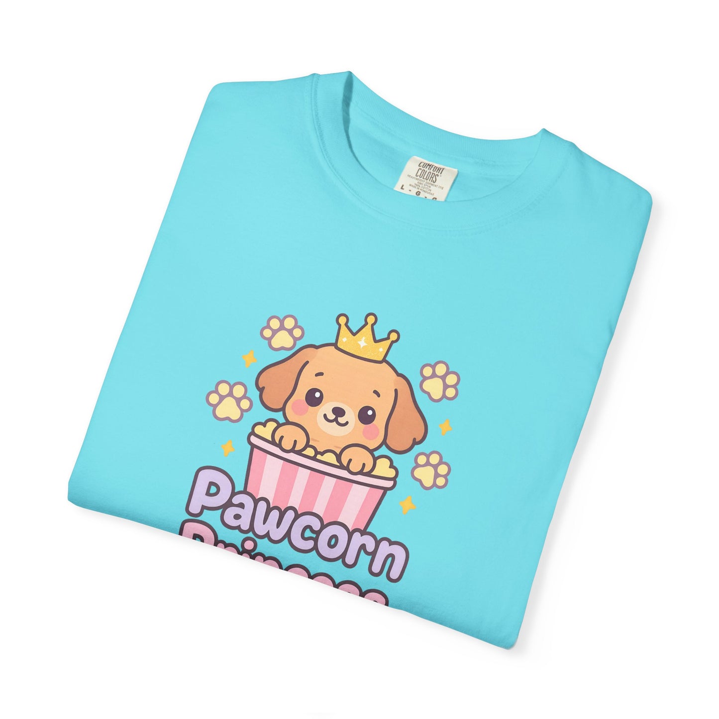 Pawprint Princess T-Shirt, Cute Dog Lover Tee, Funny Pet Shirt, Gift for Dog Moms, Animal Lover Clothing