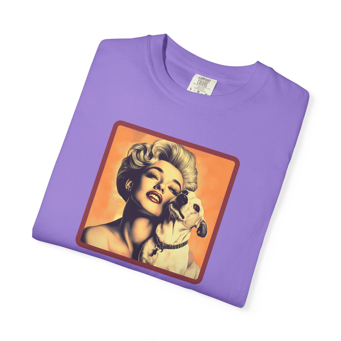 Vintage Poster T-Shirt - Unisex Garment-Dyed Tee