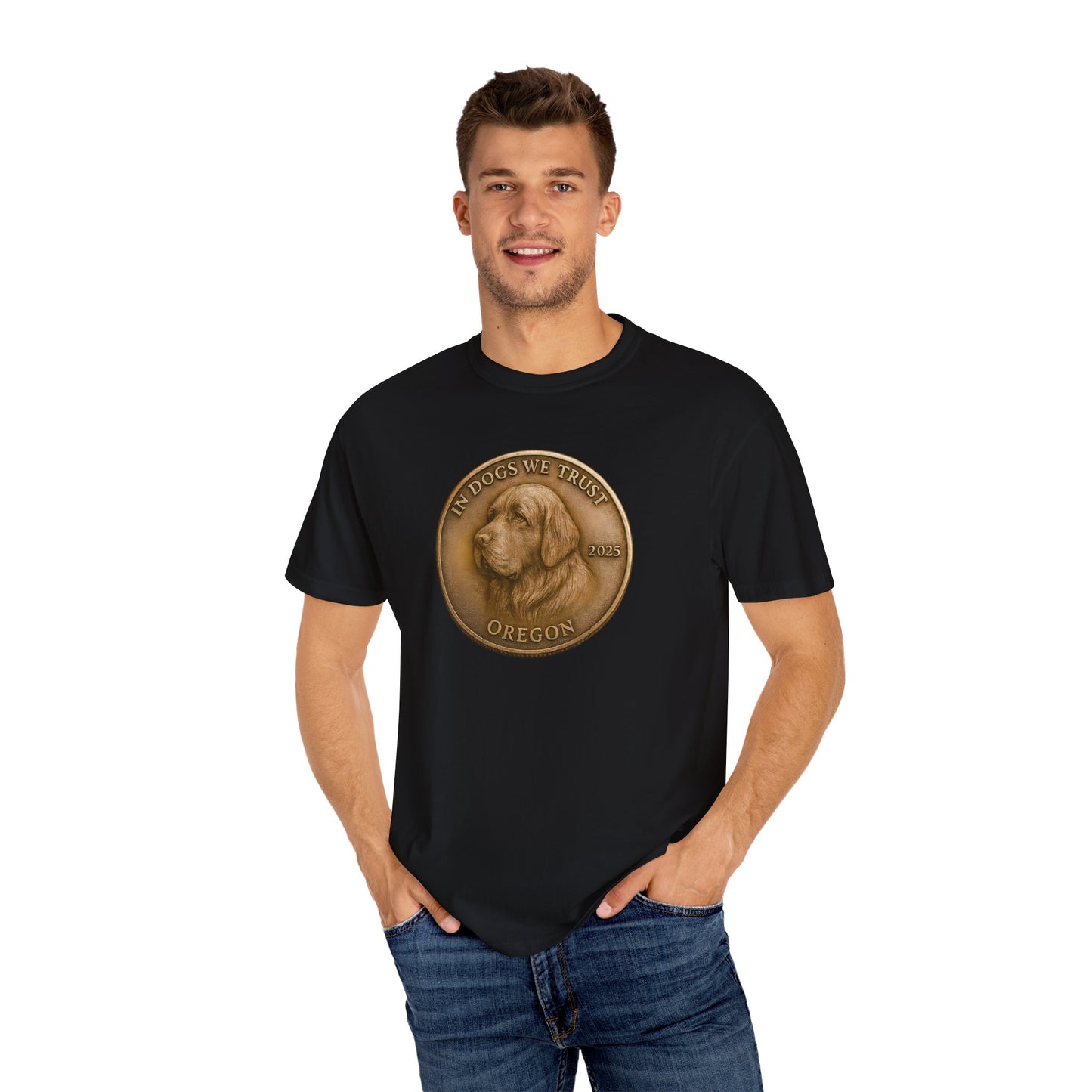 Oregon State Coin T-Shirt Collection - Proud Dog Breed Illustrations