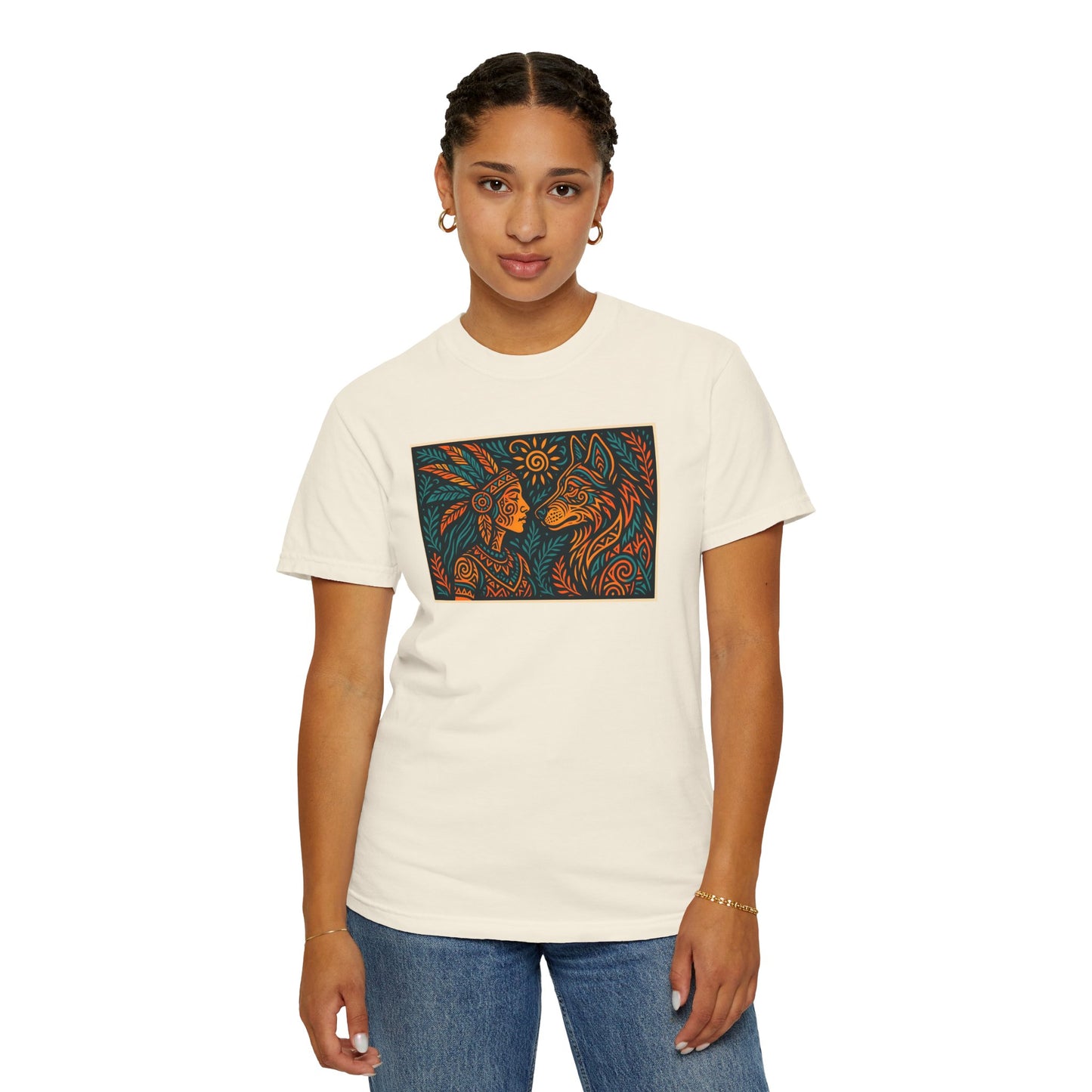 Nature-Inspired Unisex T-Shirt, Boho Casual Tee, Gift for Nature Lovers, Eco-Friendly Apparel, Stylish Everyday Top