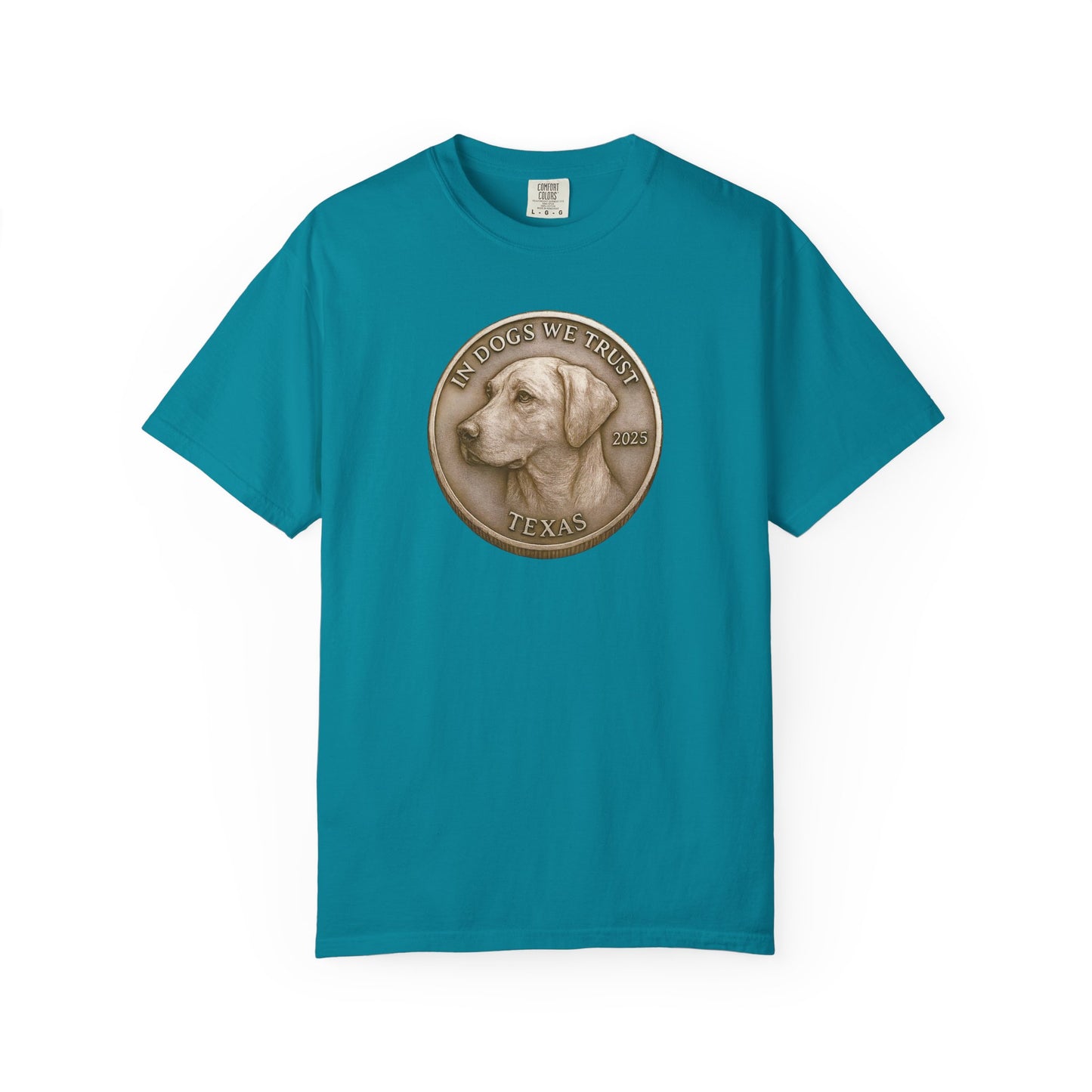 Texas State Coin T-Shirt Collection - Proud Dog Breed Illustrations