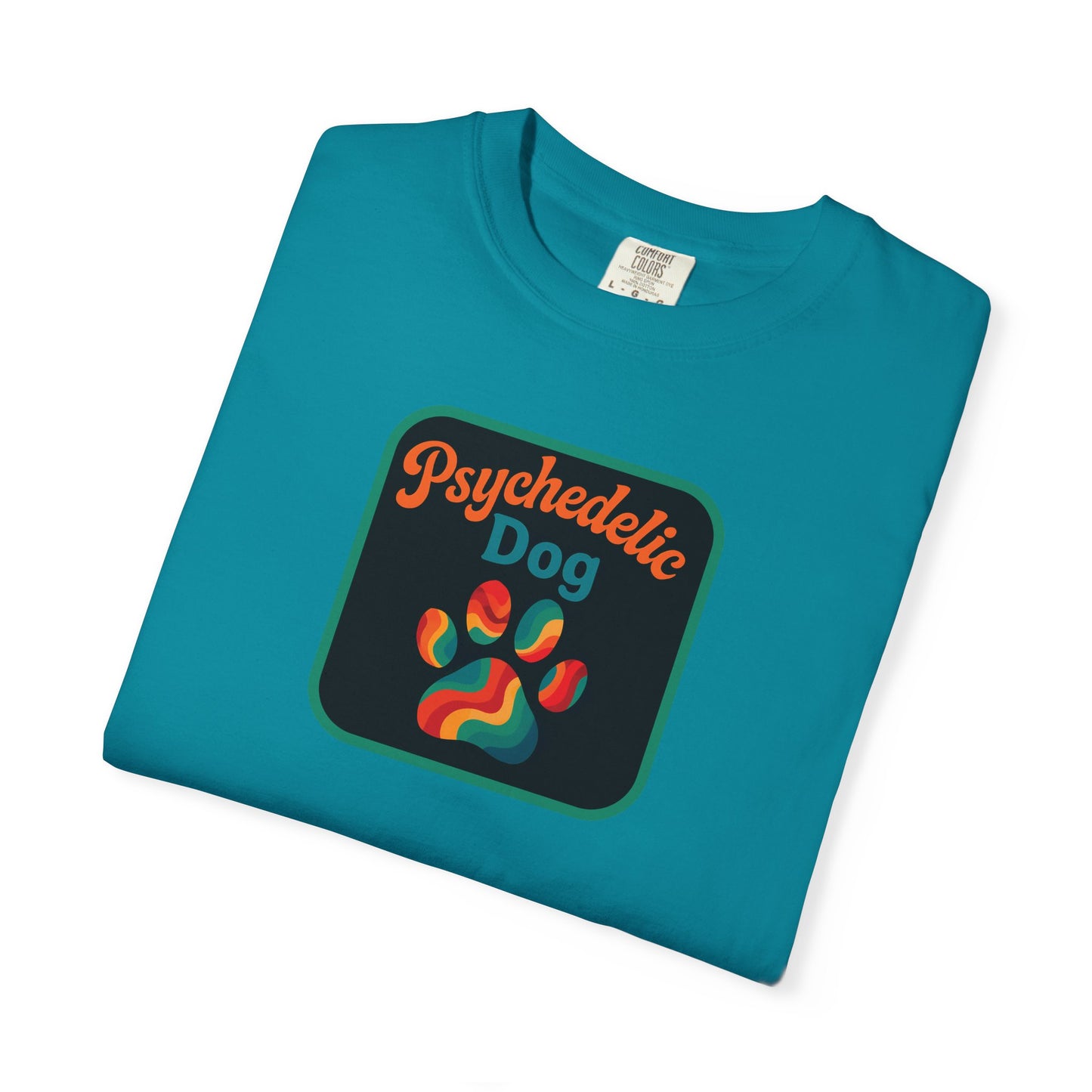 Psychedelic Dog T-shirt