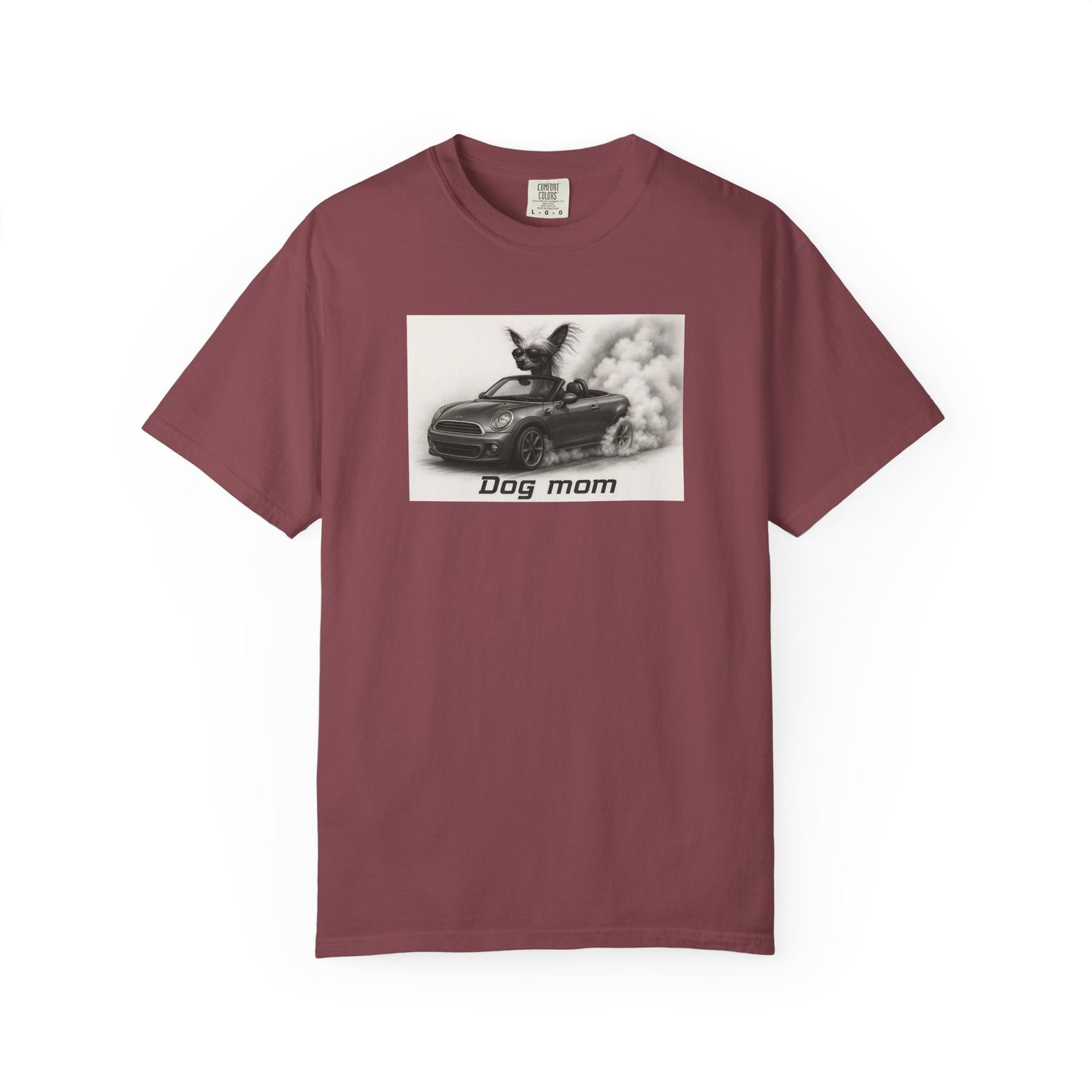 Dog Mom - Chinese Crested- “Cool Dogs in Cool Cars” T-Shirt Collection! 🐶🚗