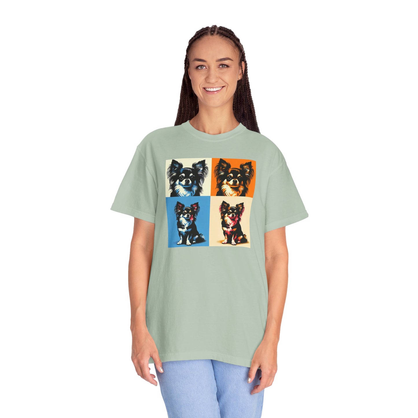 Chihuahua Pop Art Unisex T-shirt - Colorful Graphic Tee for Dog Lovers