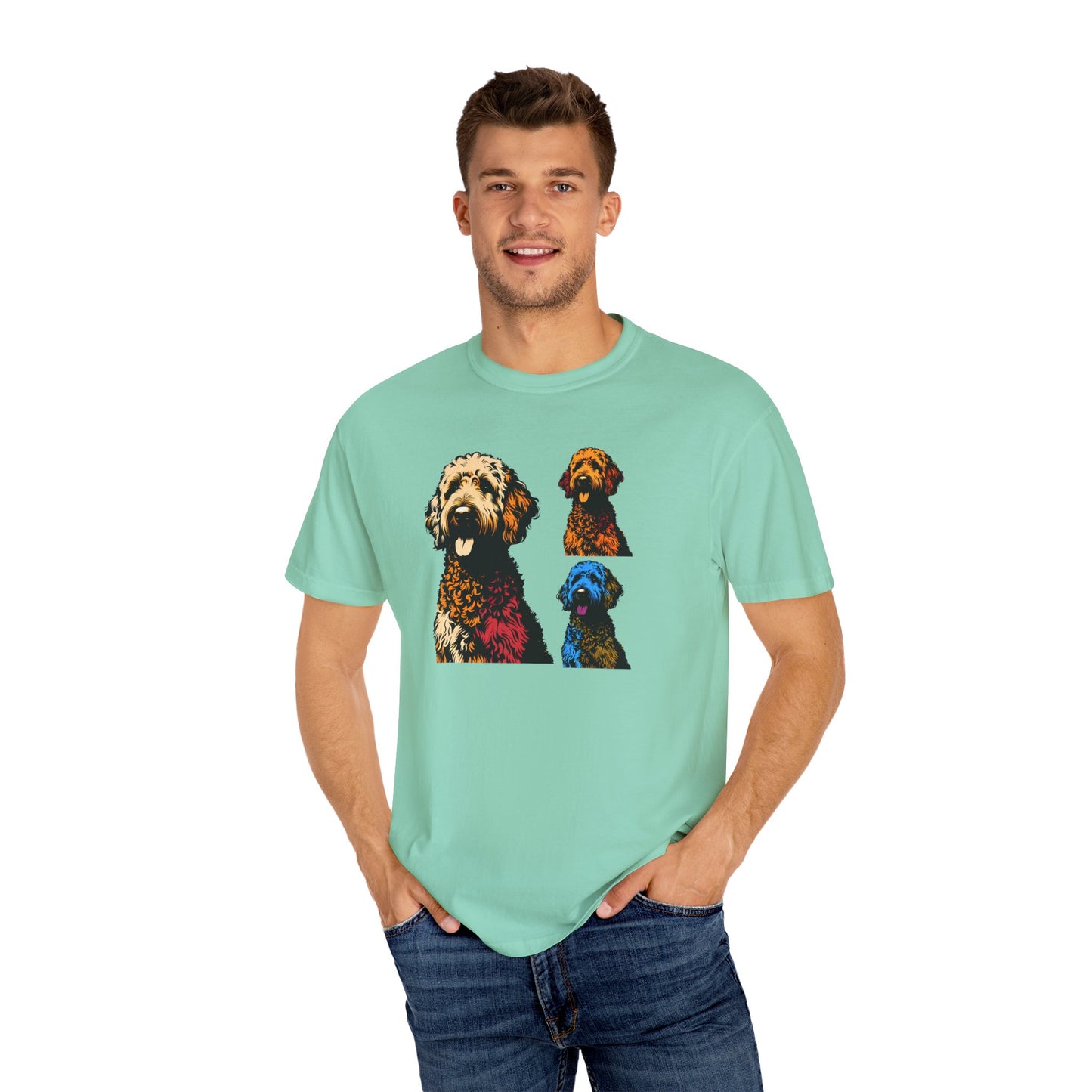 Labradoodle Love Tee – Color Splash Edition