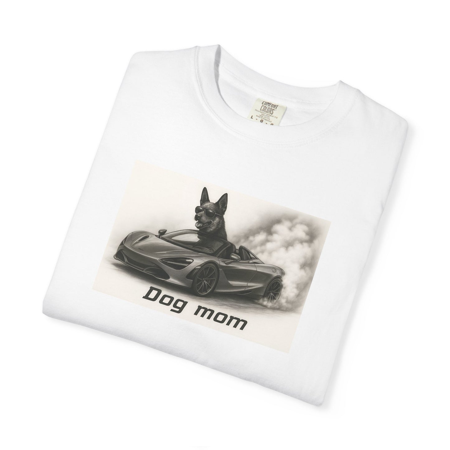 Dog Mom - Blue Heeler - “Cool Dogs in Cool Cars” T-Shirt Collection! 🐶🚗