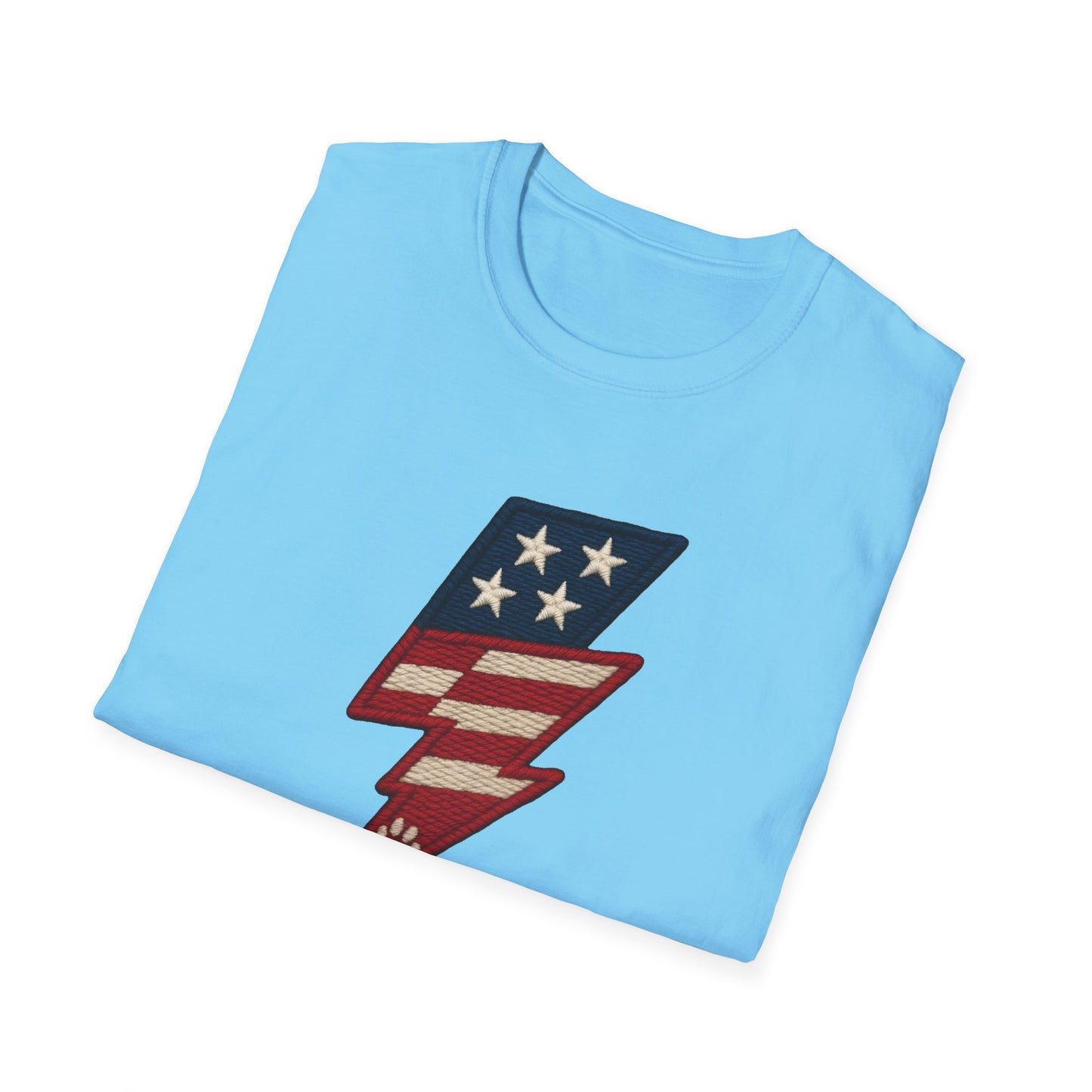 Patriotic Unisex T-Shirt with Flag Design, USA Pride Shirt, Everyday Wear, 4th of July Gift, Casual Style, American Flag Tee