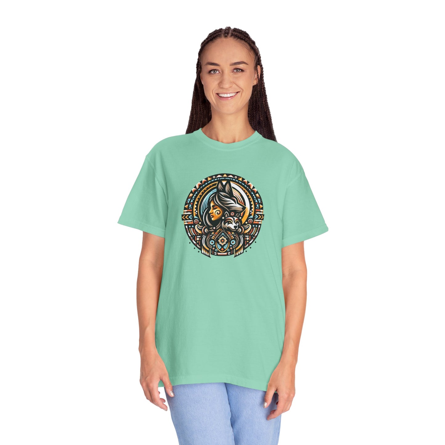 Tribal Art Unisex T-Shirt | Bohemian Style Tee, Graphic Tee, Casual Wear, Unique Gifts, Summer Fashion