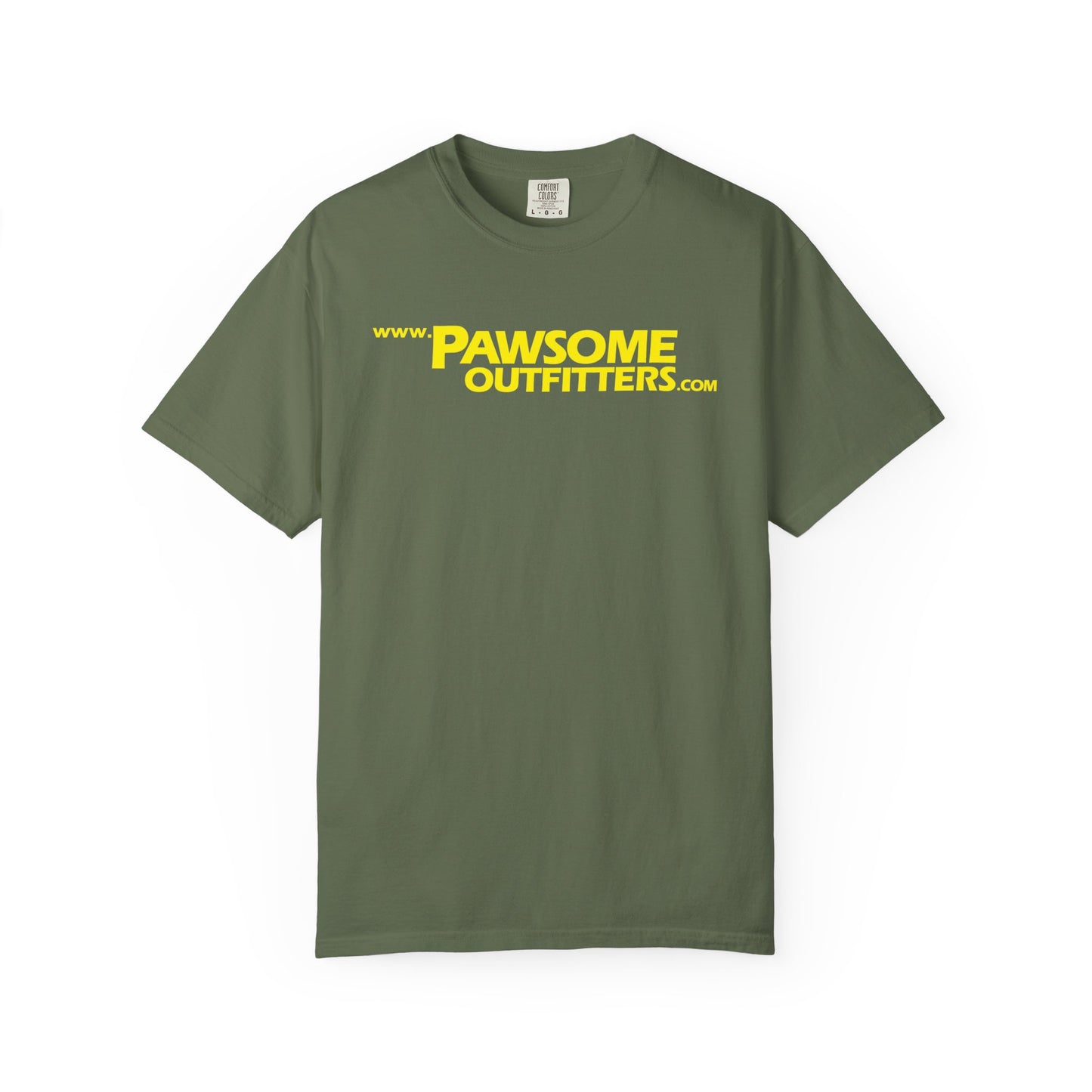 Pawsome Outfitters Logo Tees – Multiple Colors & Patterns