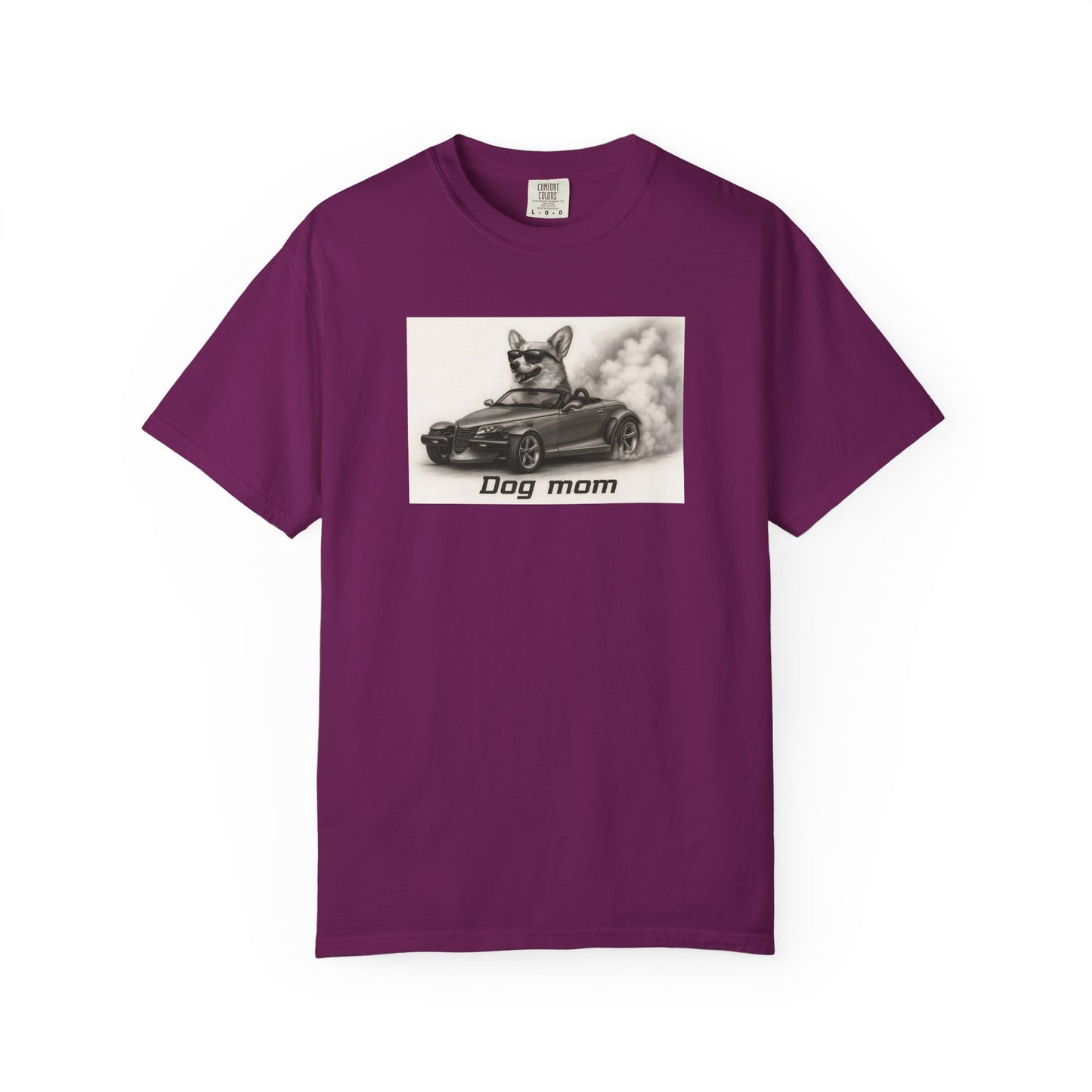 Dog Mom - Corgi - “Cool Dogs in Cool Cars” T-Shirt Collection! 🐶🚗