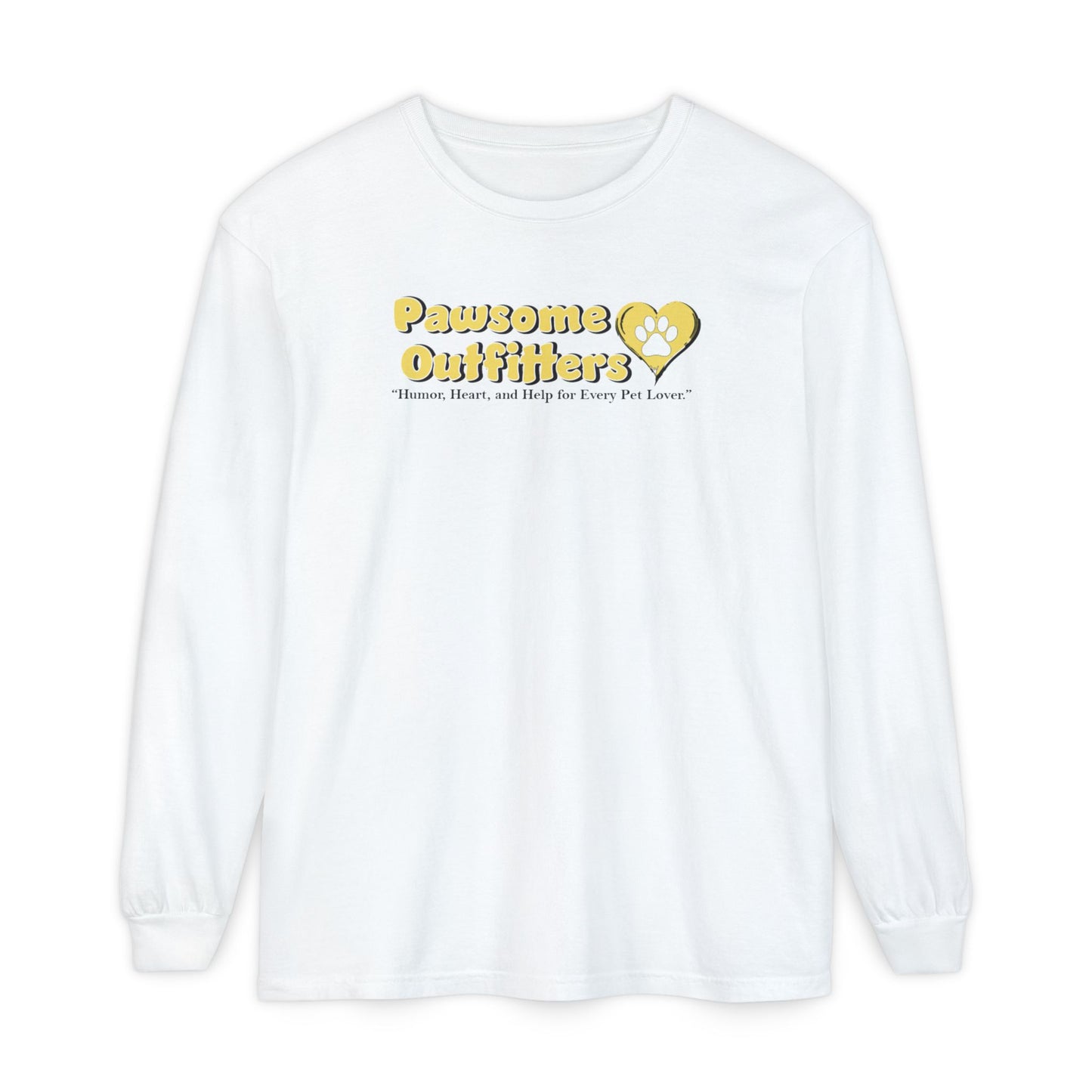 Pawsome Outfitters Unisex Garment-dyed Long Sleeve T-Shirt