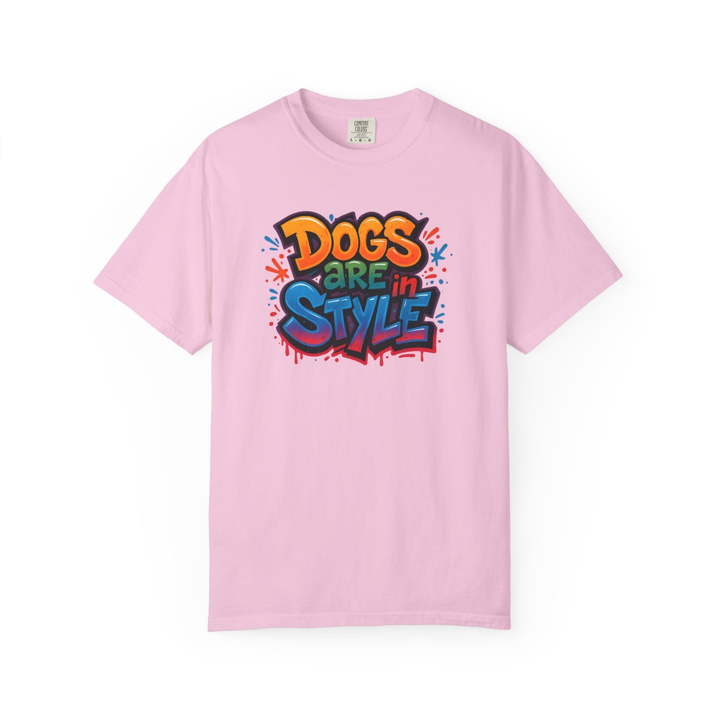 Stylish Dog Lovers T-Shirt - "Dogs are in STYLE"