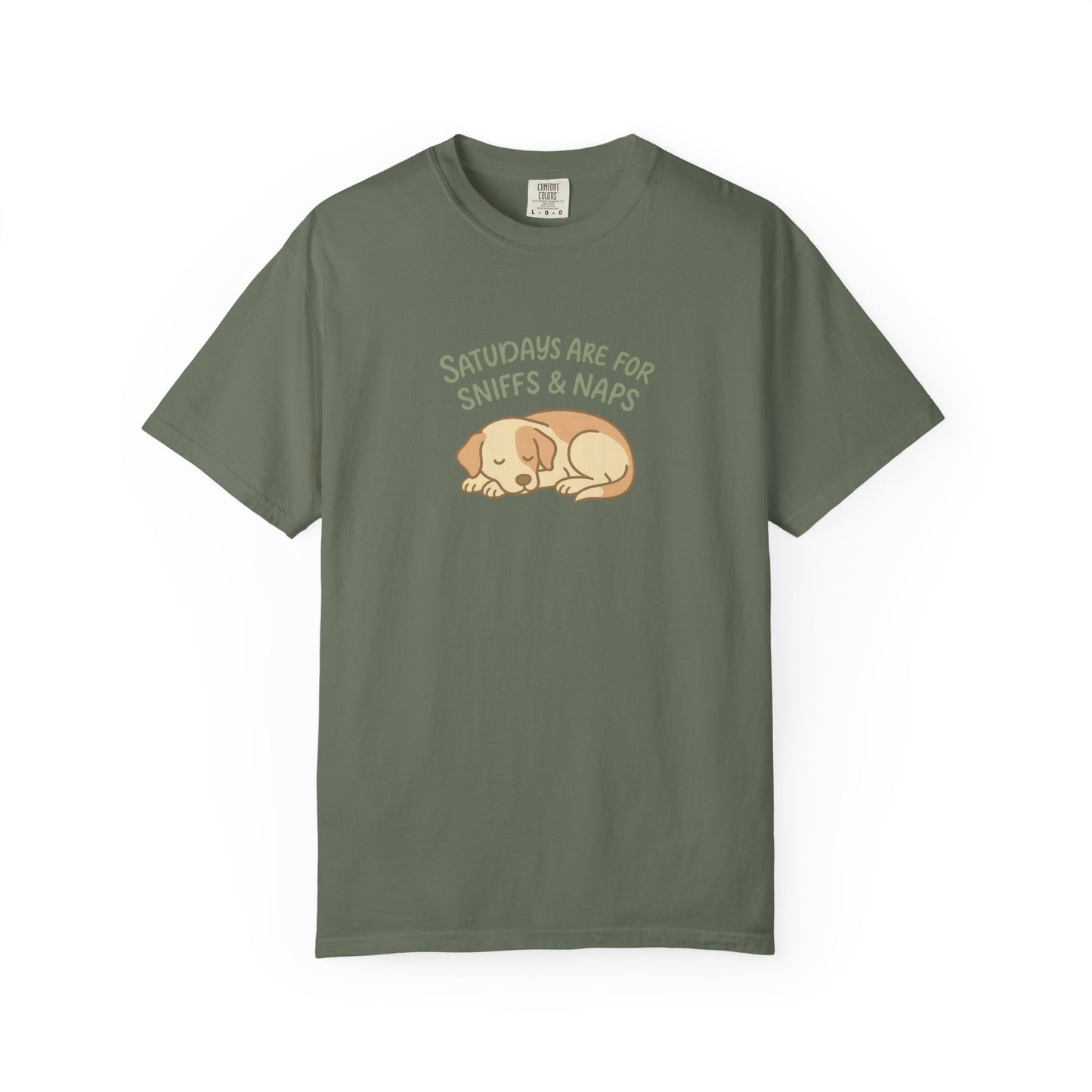 Saturdays are for naps Dog Dad T-Shirt