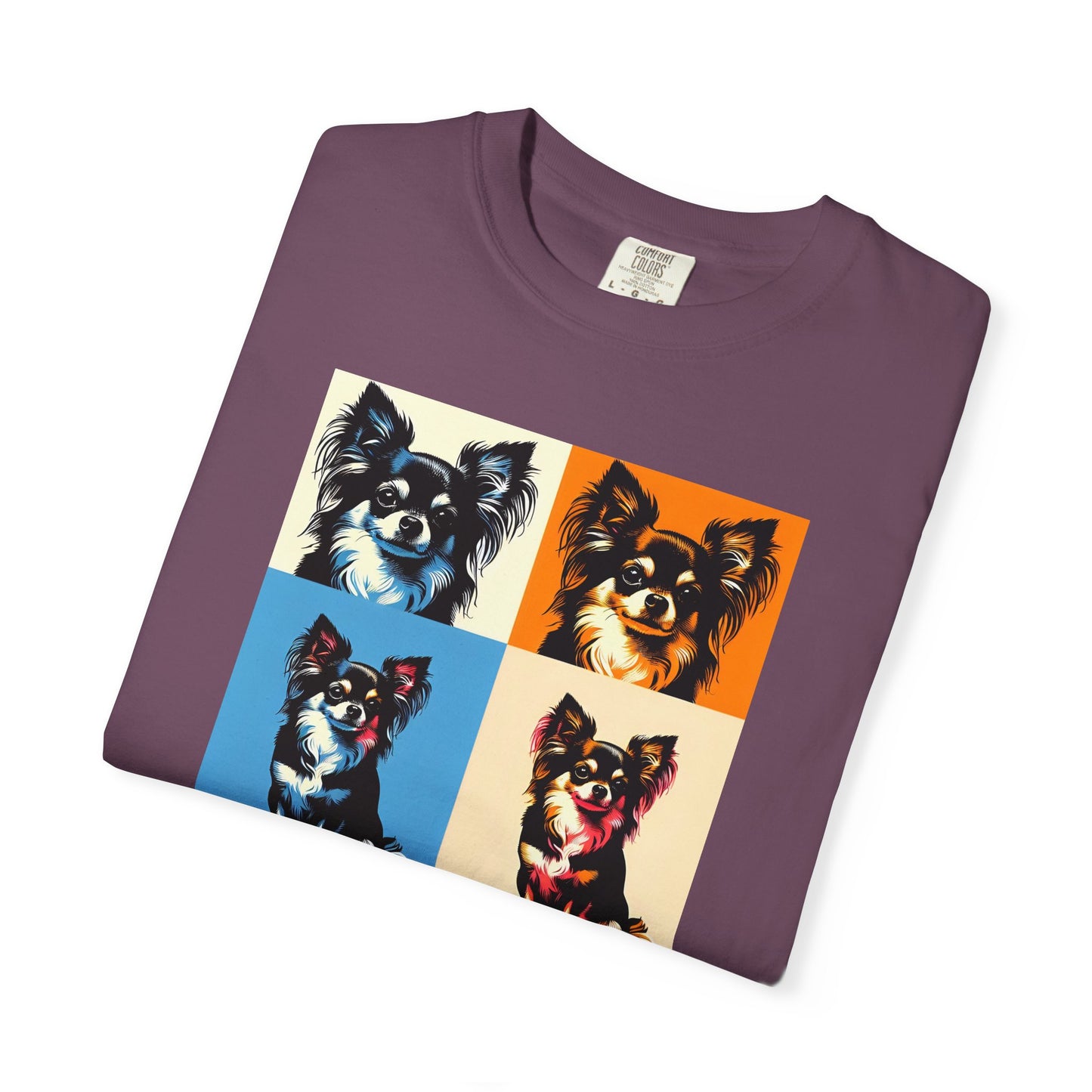 Chihuahua Pop Art Unisex T-shirt - Colorful Graphic Tee for Dog Lovers