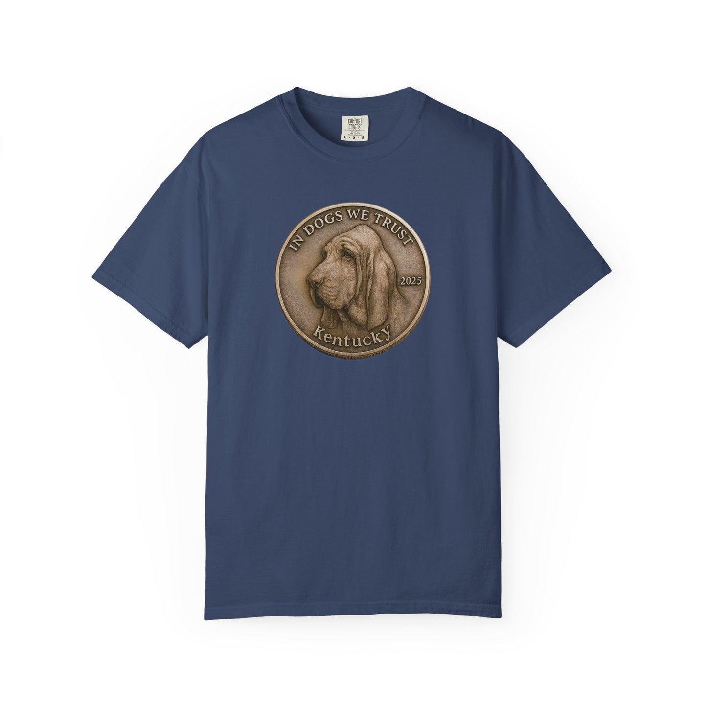Kentucky State Coin T-Shirt Collection - Proud Dog Breed Illustrations