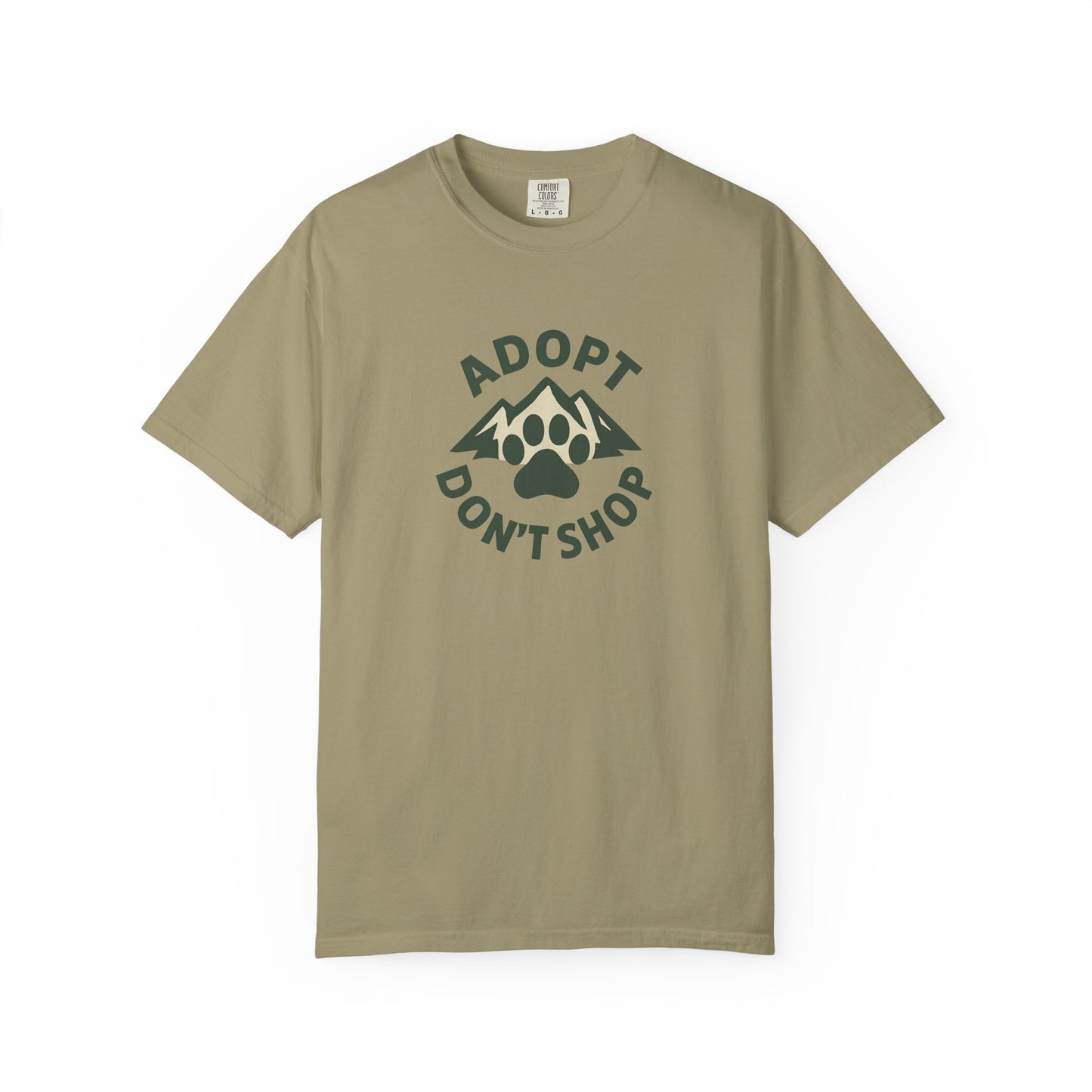 Adopt Don't Shop T-Shirt, Eco-Friendly Tee, Animal Rescue Shirt, Casual Wear, Gift for Pet Lovers, Perfect for Adoption Events