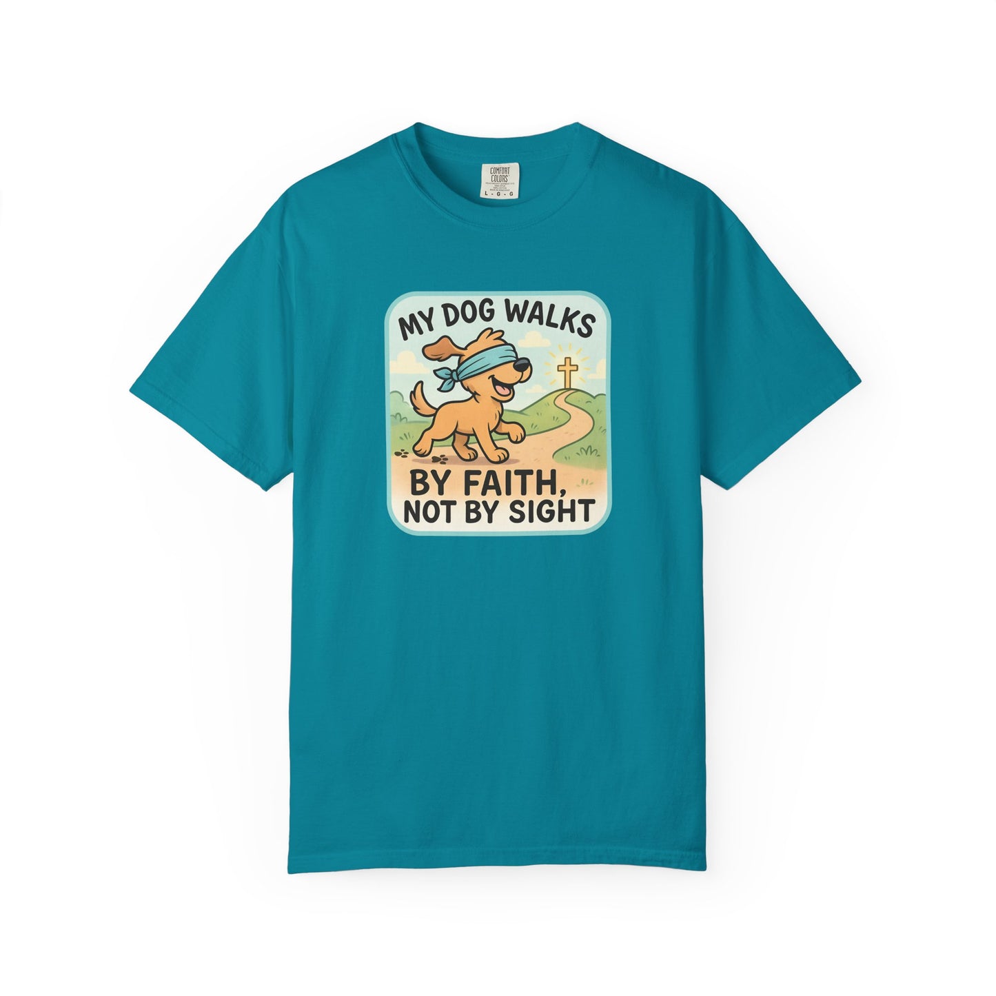 Faith-Inspired Dog Lover T-Shirt, Pet Owner Gifts, Cute Dog Apparel, Faith and Pets Merchandise, Casual Summer Wear