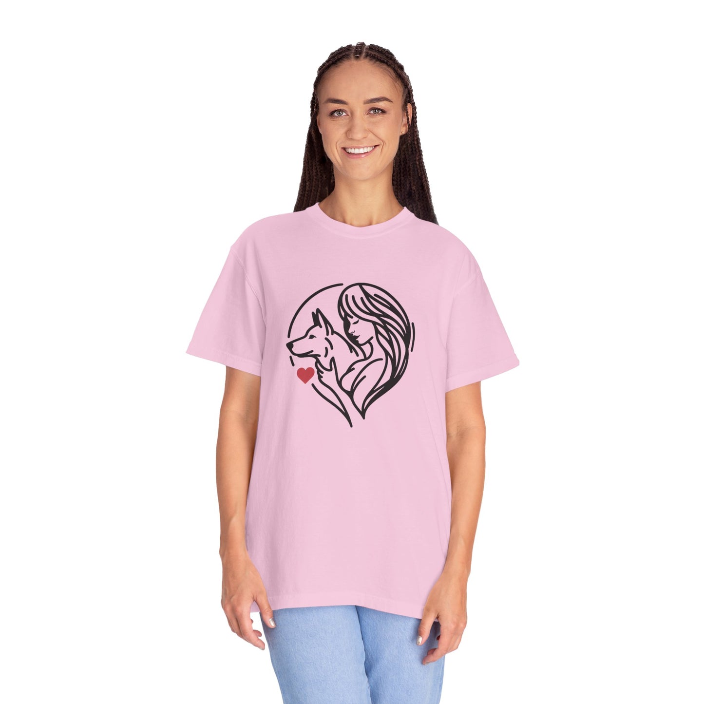 Stylish Pet Lover T-Shirt, Dog Mom Gift, Family Matching Tees, Animal Lover Apparel, Casual Everyday Wear