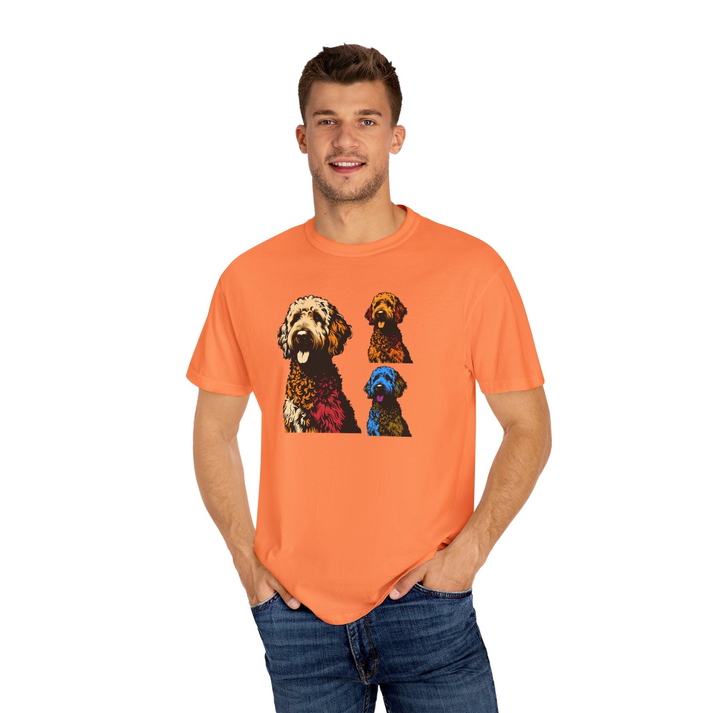 Labradoodle Love Tee – Color Splash Edition