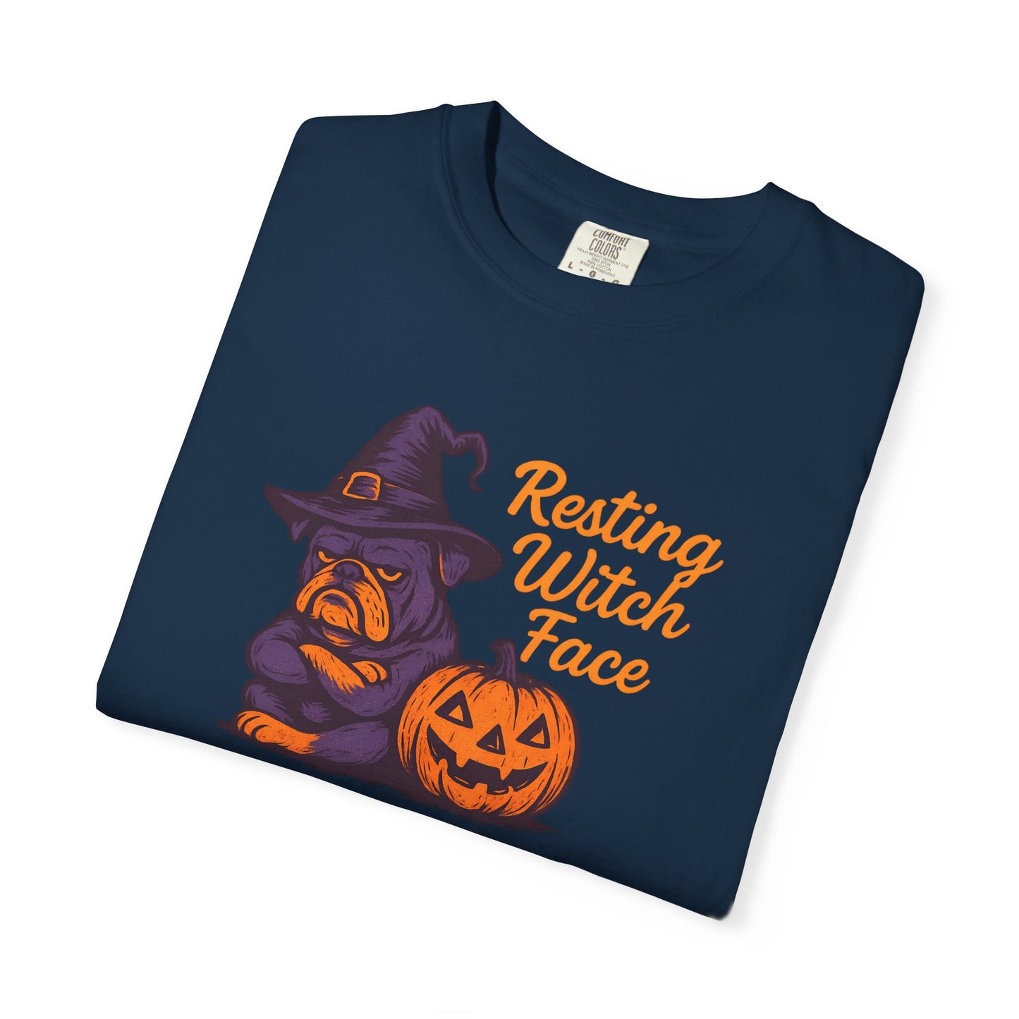 Halloween Witch T-Shirt, Funny Resting Witch Face Tee, Unisex Halloween Apparel, Spooky Season Shirt, Fall Festive Wear
