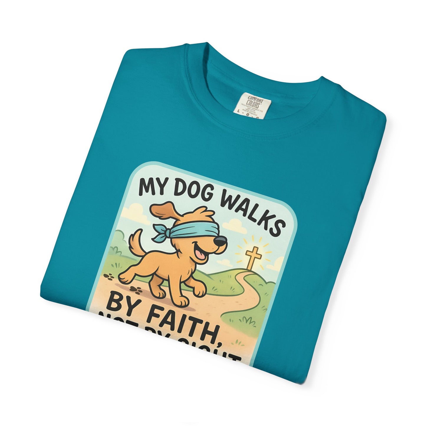 Faith-Inspired Dog Lover T-Shirt, Pet Owner Gifts, Cute Dog Apparel, Faith and Pets Merchandise, Casual Summer Wear