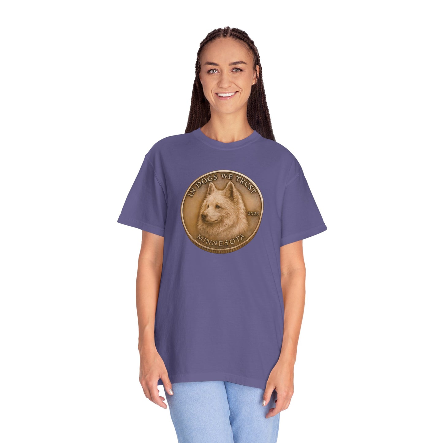 Minnesota State Coin T-Shirt Collection - Proud Dog Breed Illustrations