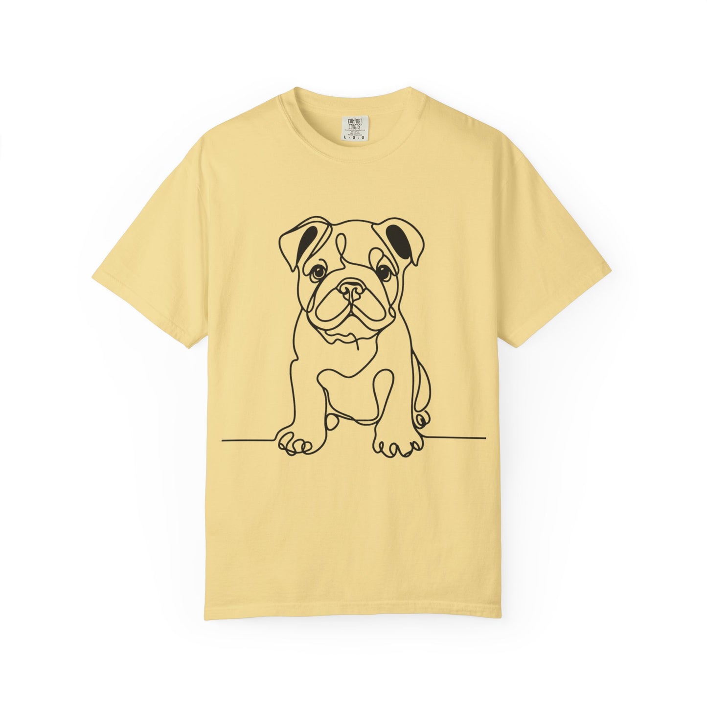 Adorable Bulldog Graphic Unisex T-Shirt