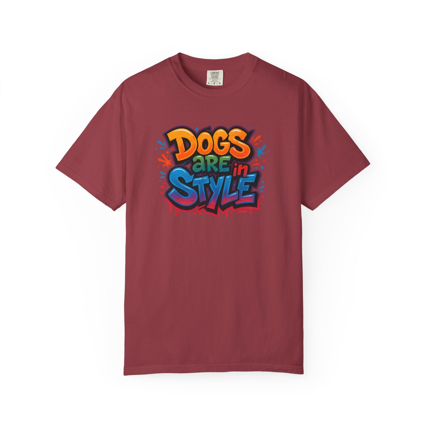 Stylish Dog Lovers T-Shirt - "Dogs are in STYLE"