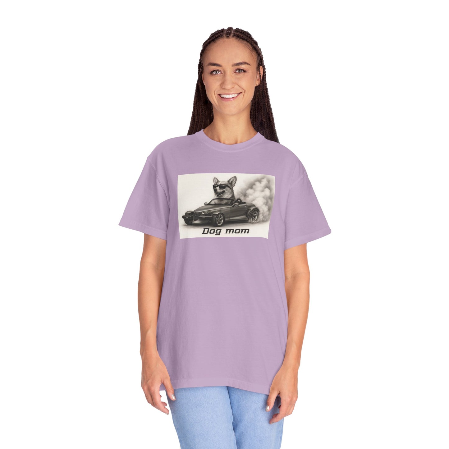 Dog Mom - Corgi - “Cool Dogs in Cool Cars” T-Shirt Collection! 🐶🚗