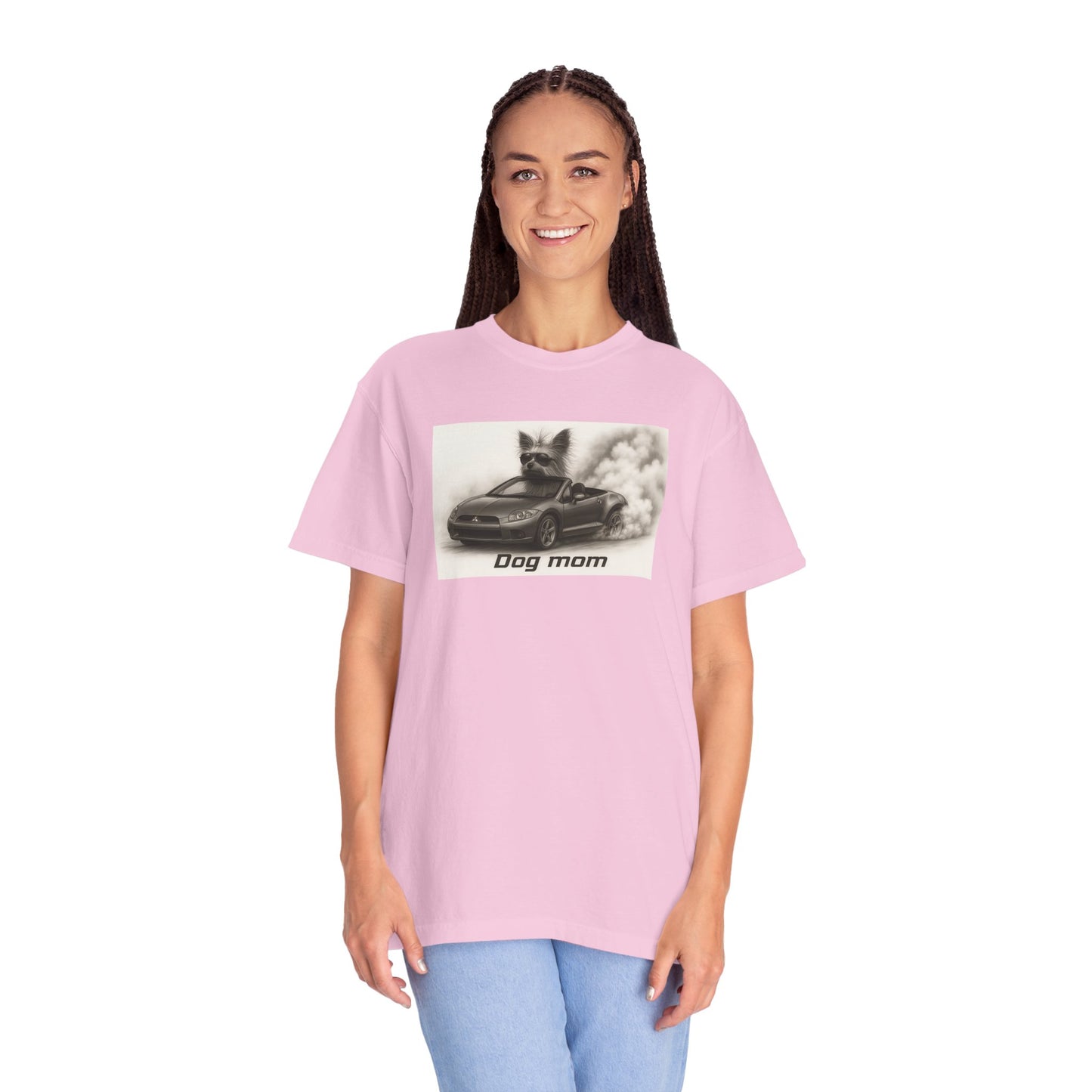 Dog Mom - Yorkshire Terrier - “Cool Dogs in Cool Cars” T-Shirt Collection! 🐶🚗