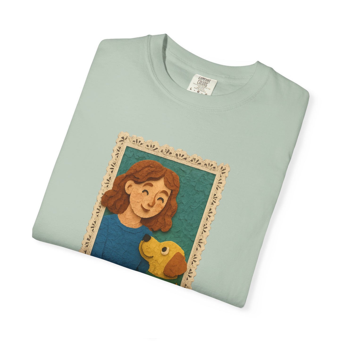 Dog Mom T-shirt - Unisex Garment-Dyed Tee for Pet Lovers