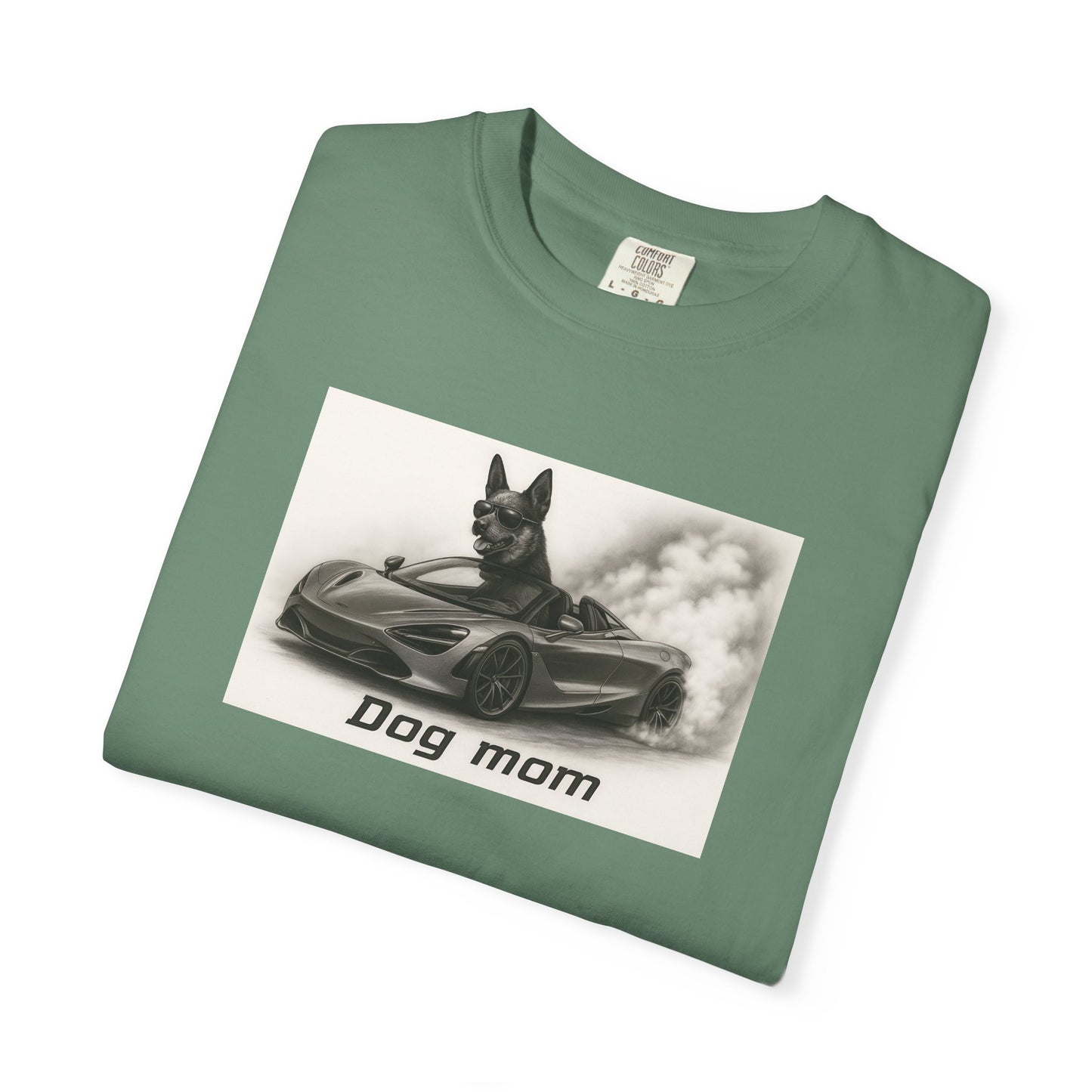 Dog Mom - Blue Heeler - “Cool Dogs in Cool Cars” T-Shirt Collection! 🐶🚗