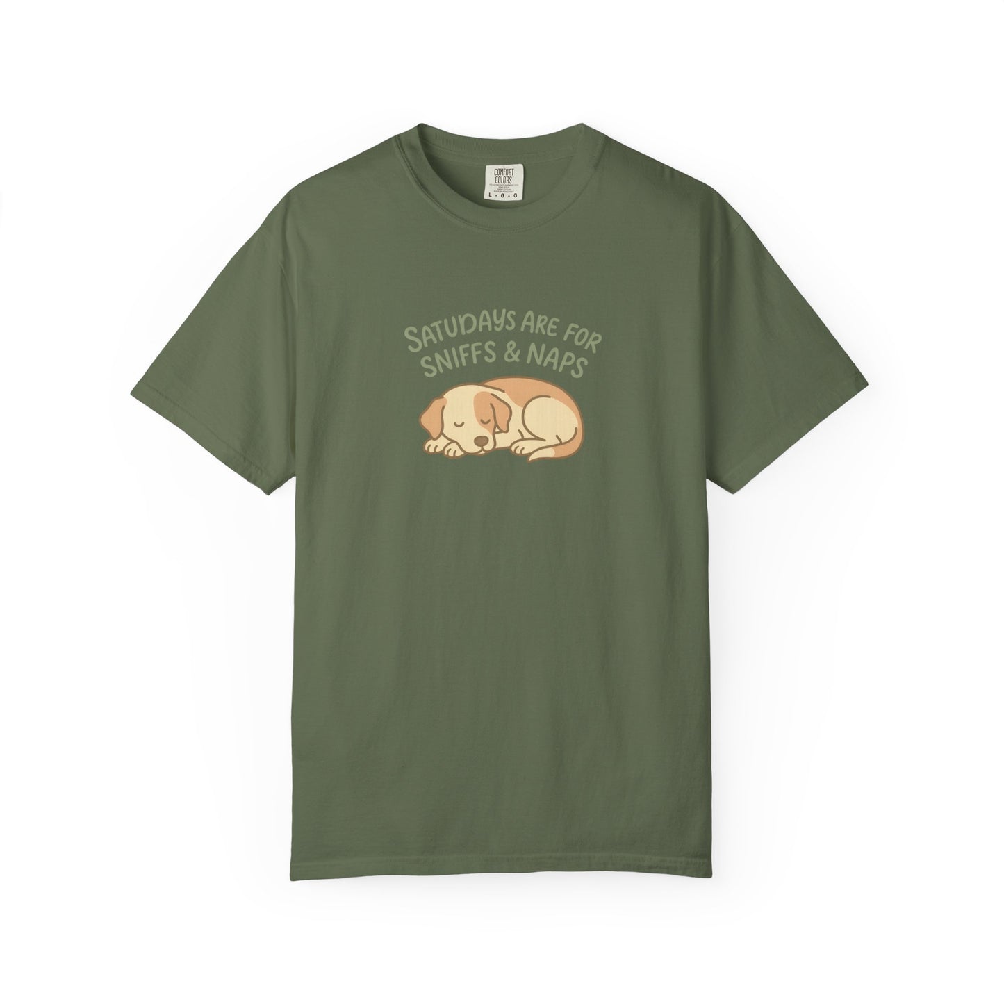 Saturdays are for naps Dog Dad T-Shirt