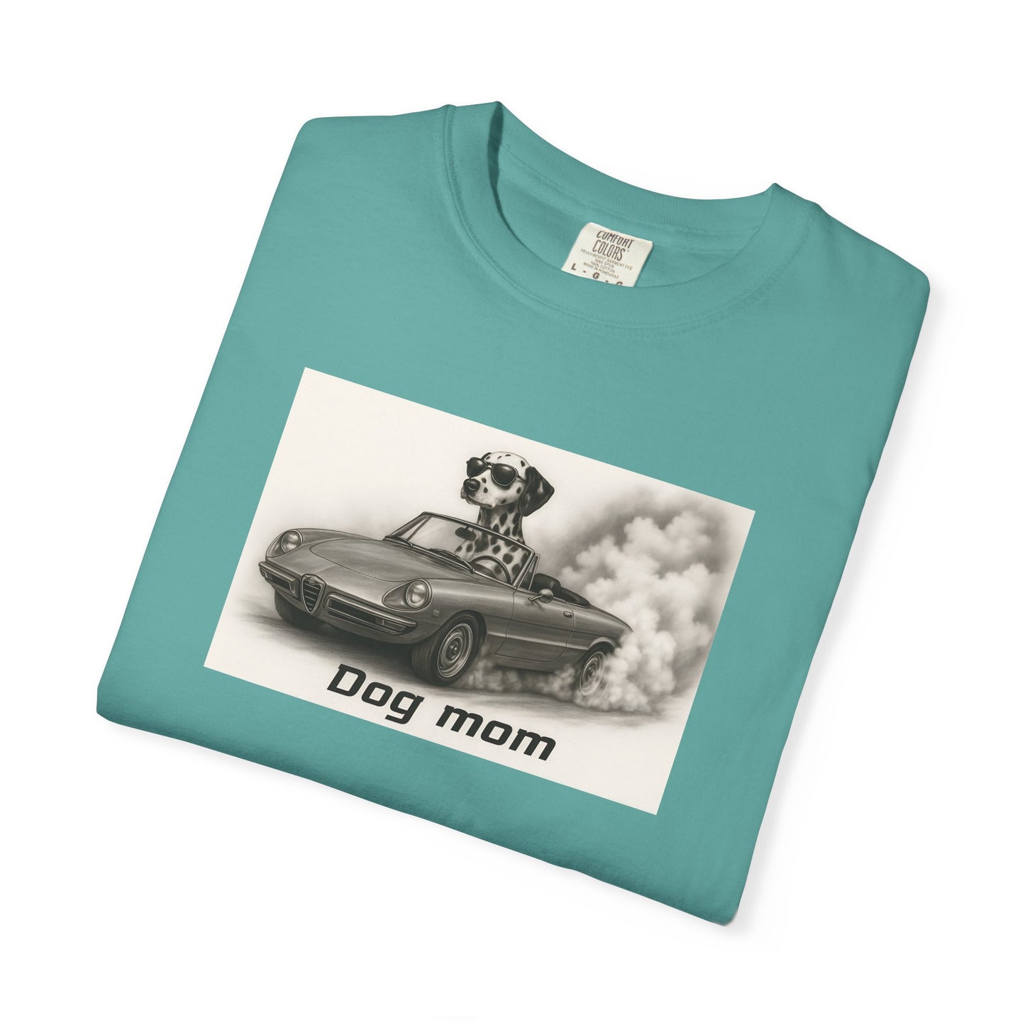 Dog Mom - Dalmatian - “Cool Dogs in Cool Cars” T-Shirt Collection! 🐶🚗