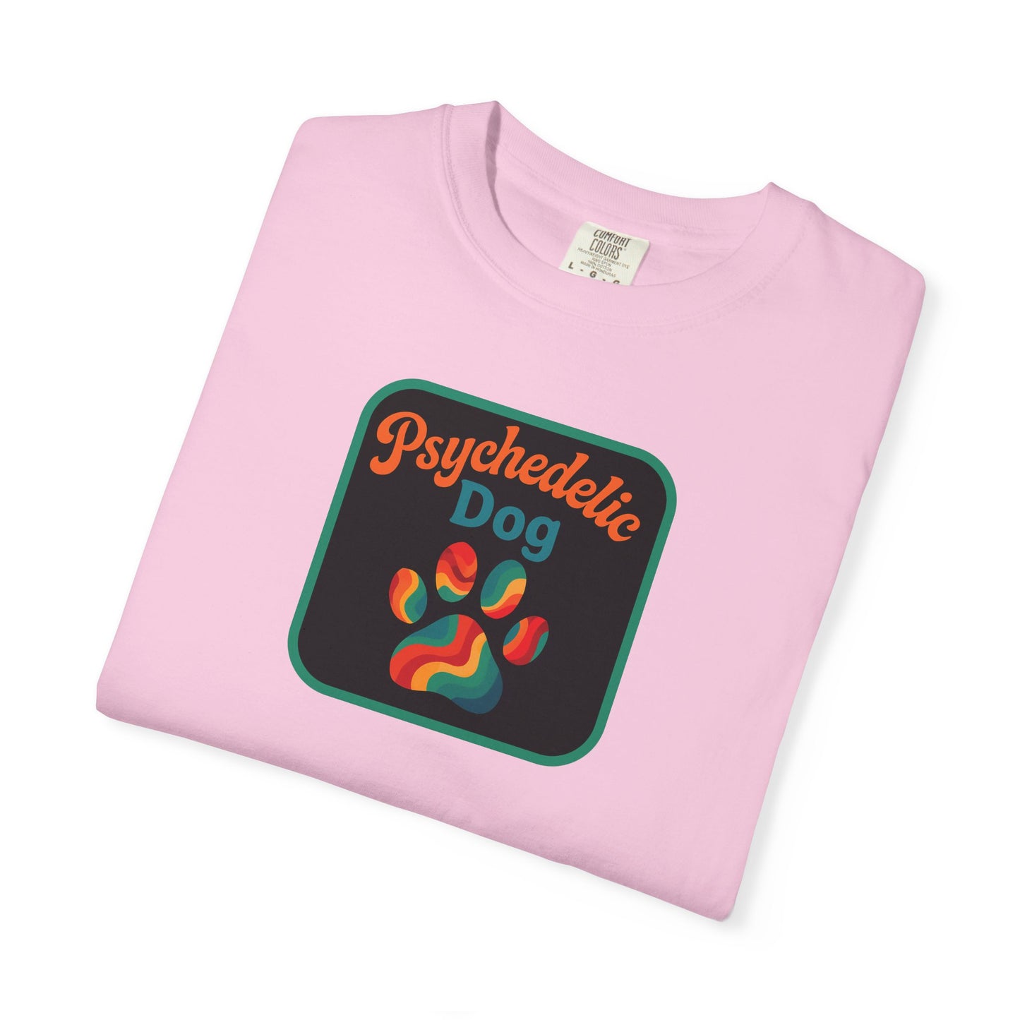Psychedelic Dog T-shirt