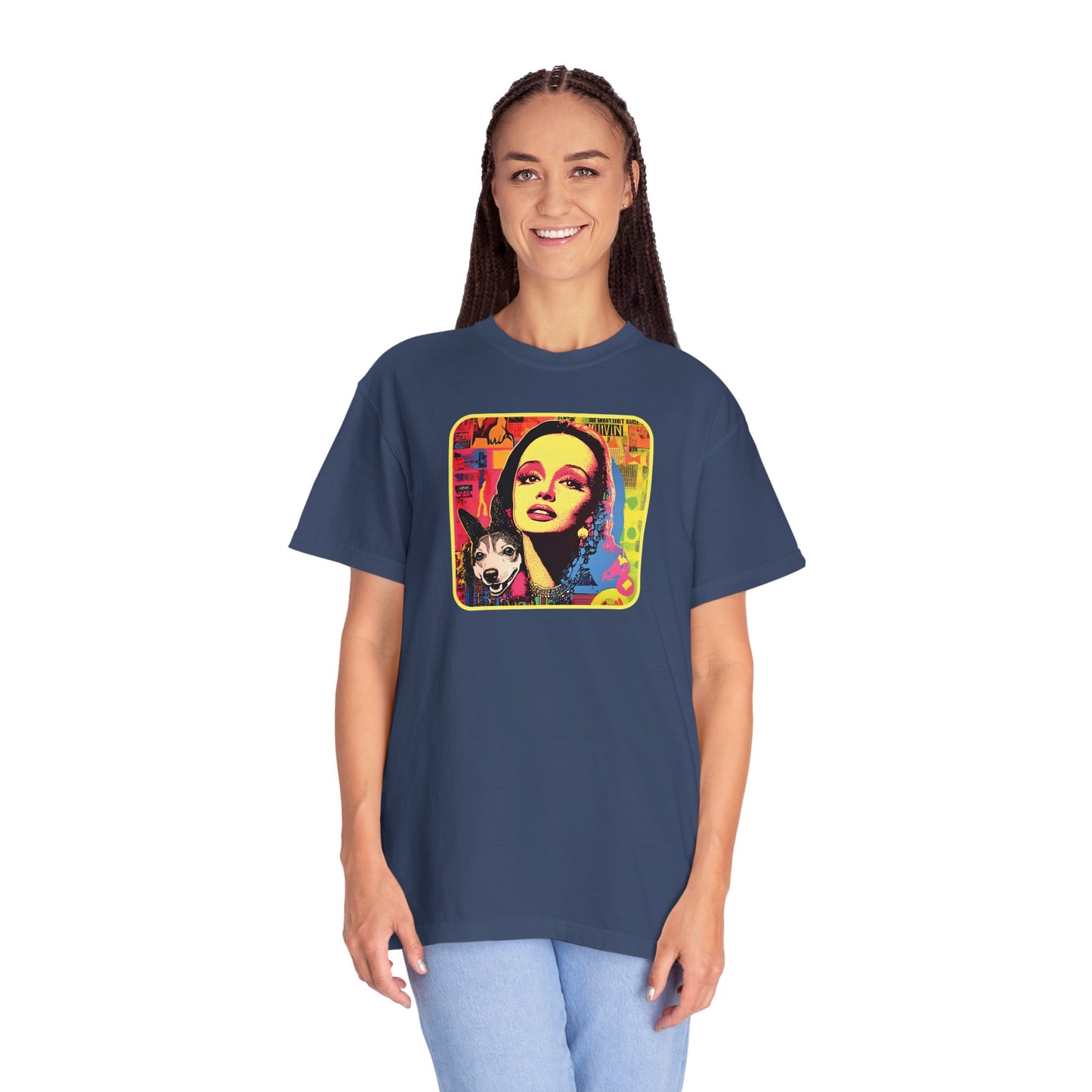 Pop Art Mom and Dog T-Shirt