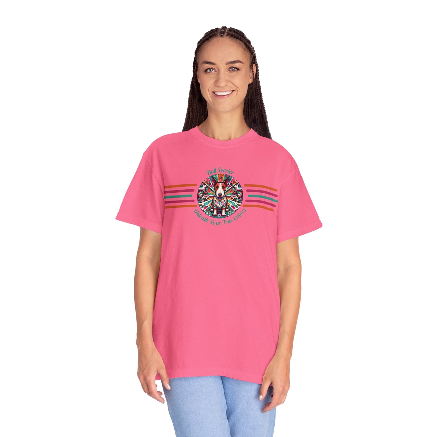 Bull Terrier - "Unleash Your True Colors" Graphic Tee